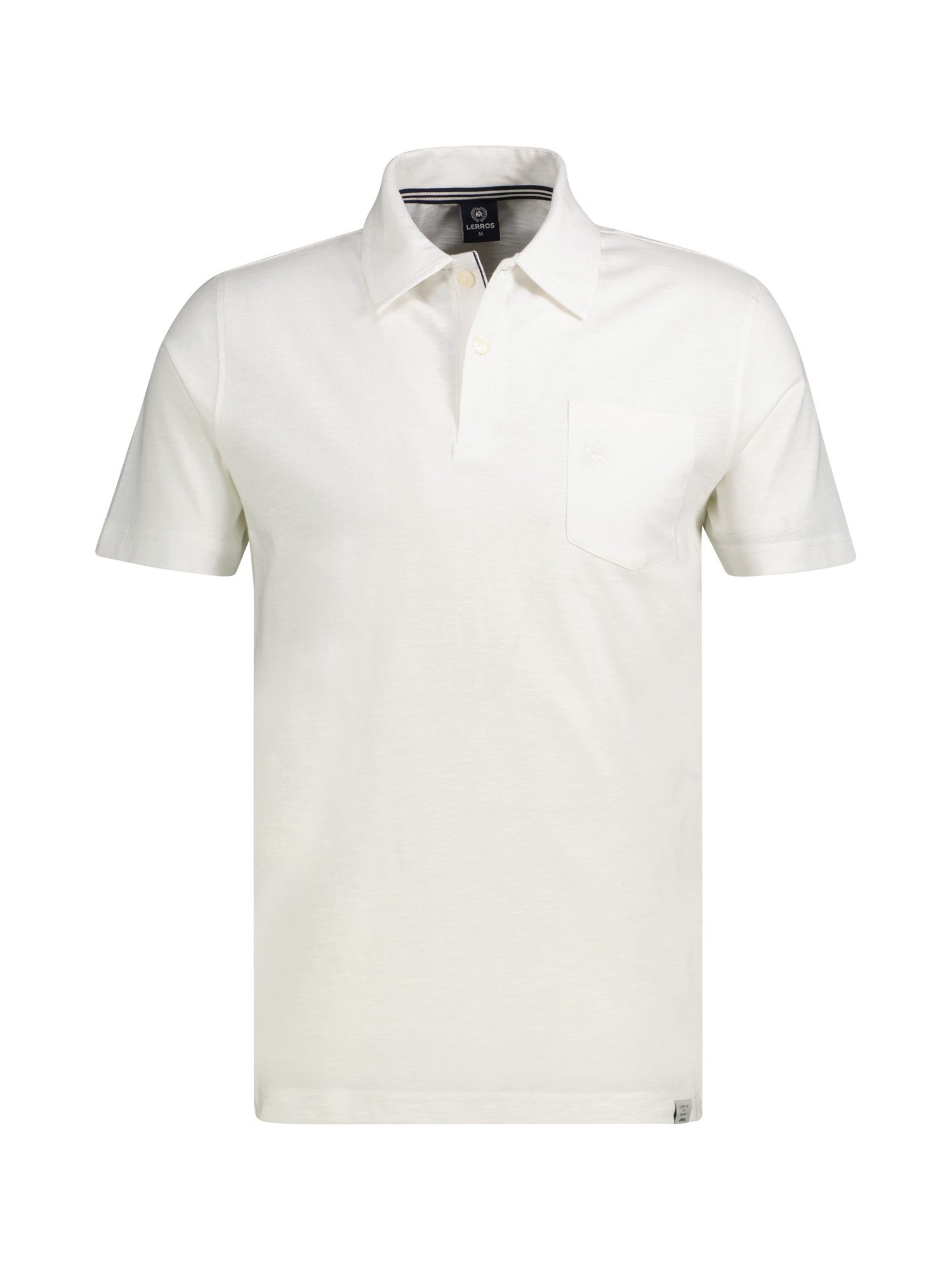 LERROS Poloshirt Polo in Jersey-QualitŠt mit Brusttasche aus reiner Baumwolle