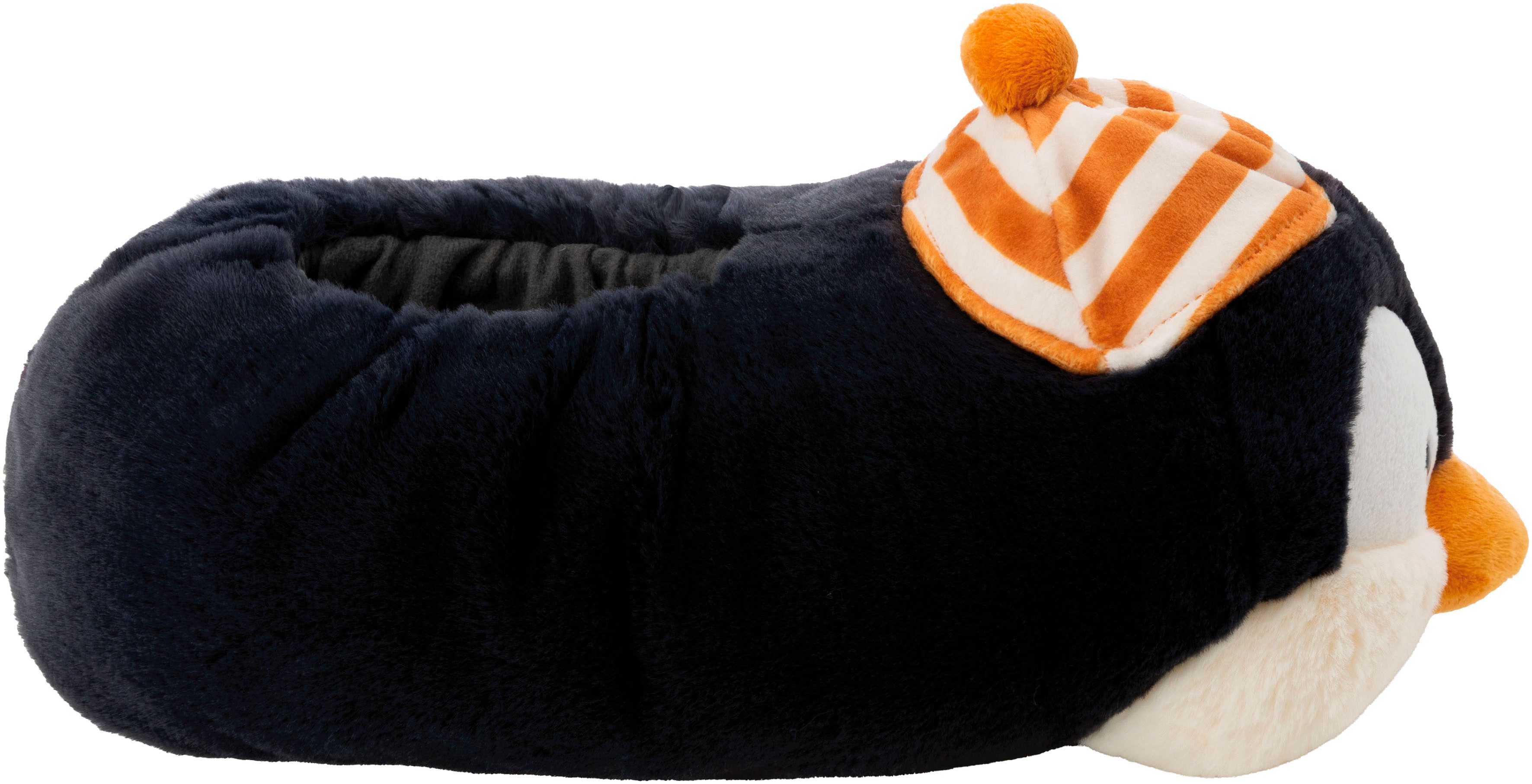 Nici Pinguin Peppi Plüsch Hausschuhe – Bild 2 von 5