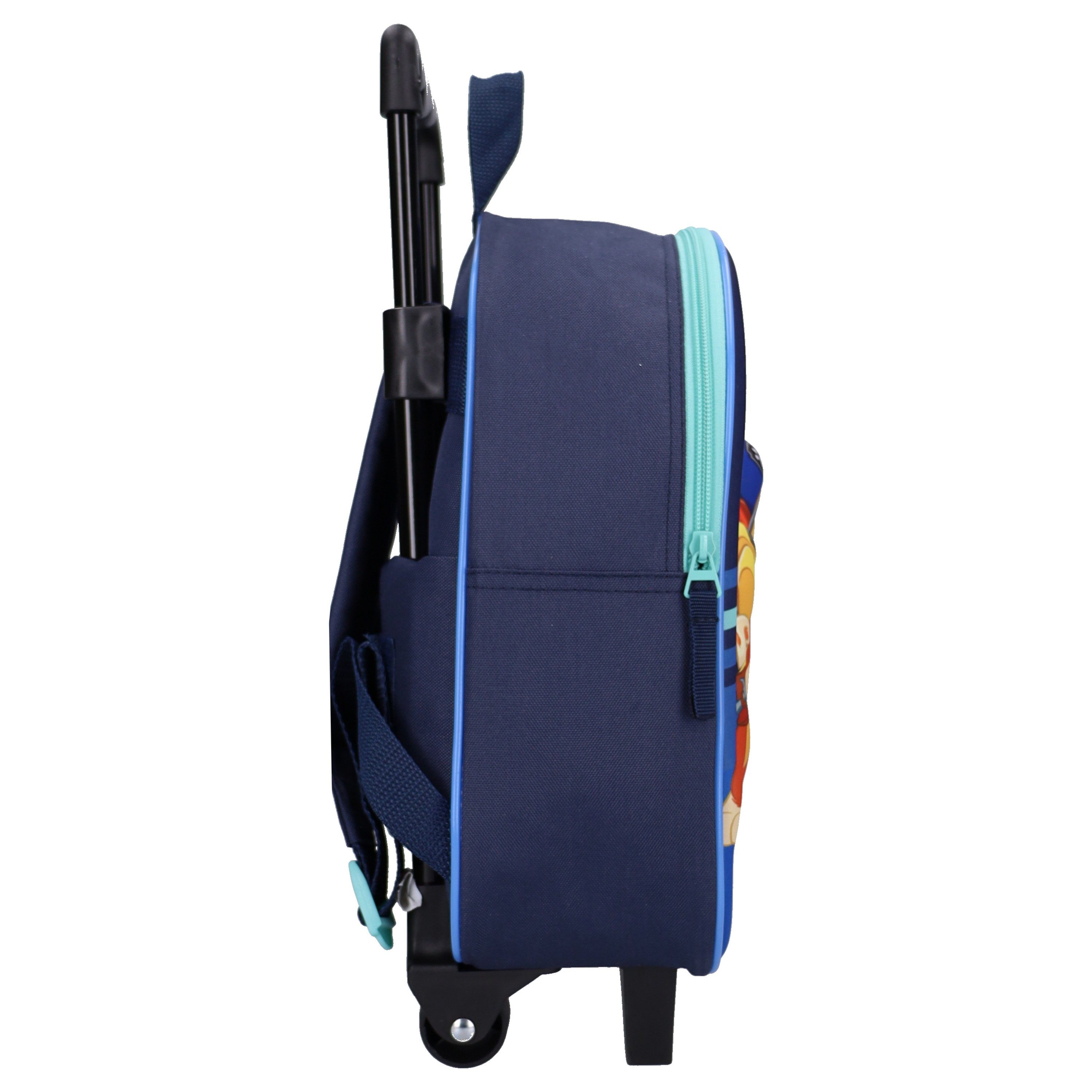 Disney Kinderkoffer Trolley Rucksack Spiderman Paw Patrol Minnie Mouse Eiskönigin Stitch, 30 x 25 x 10 cm, 8 Liter