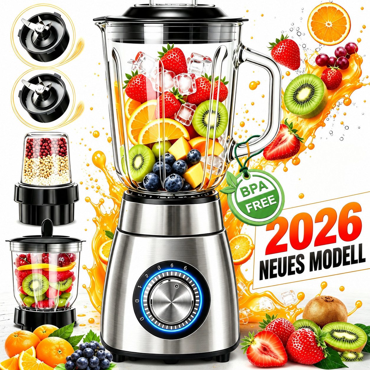 Forrlite Standmixer 2026 Neu Standmixer