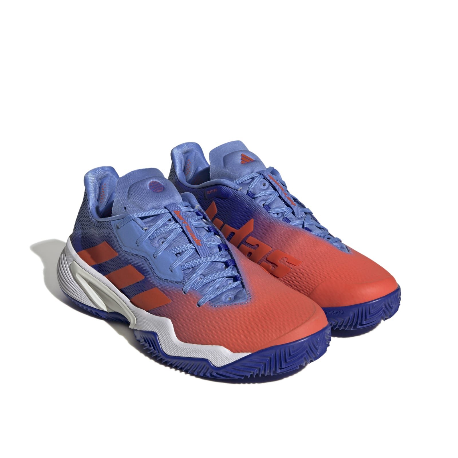 adidas Performance Barricade Clay/Sandplatz/Stabil blau/rot Herren Tennisschuh