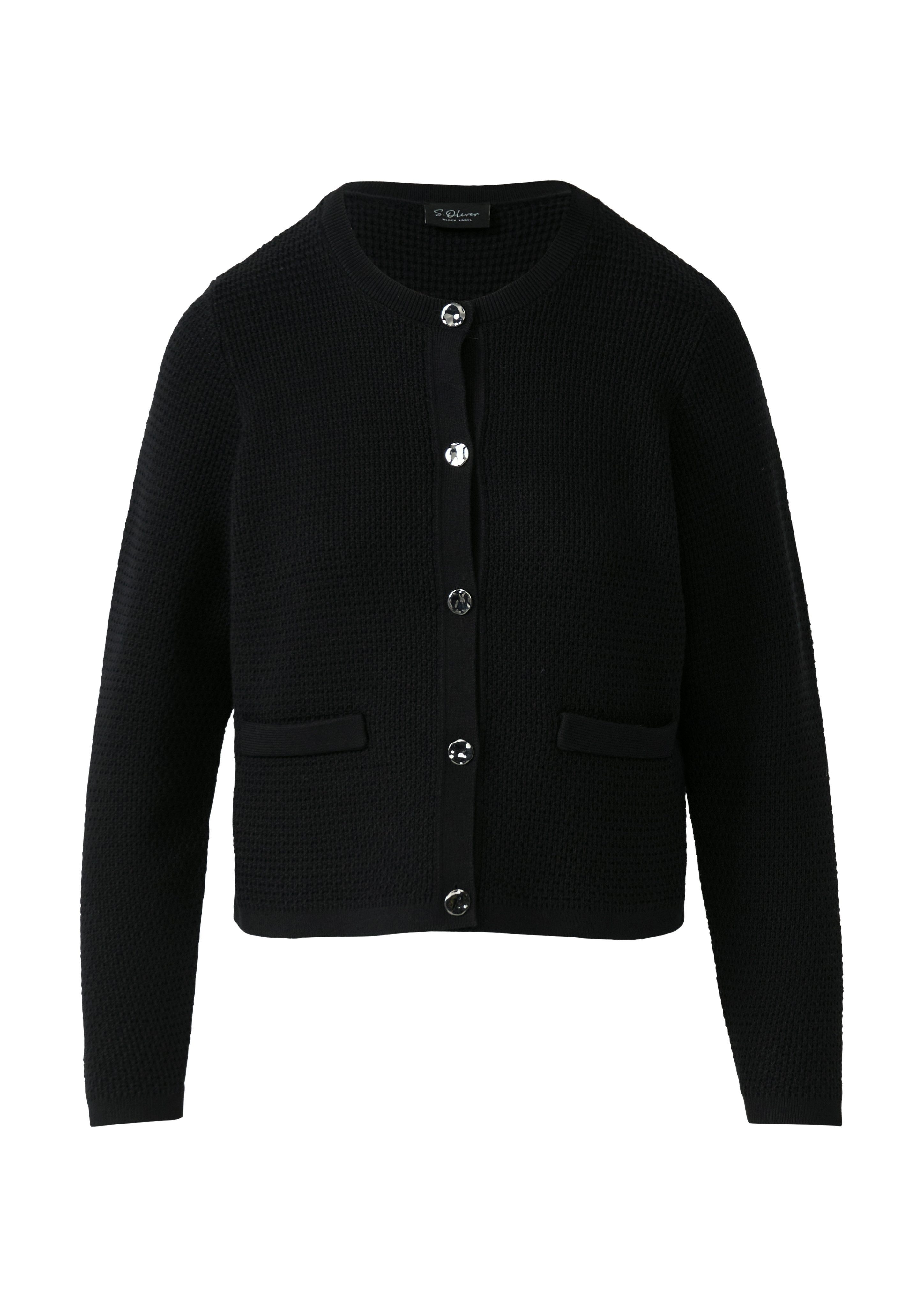 s.Oliver BLACK LABEL Strickjacke günstig online kaufen