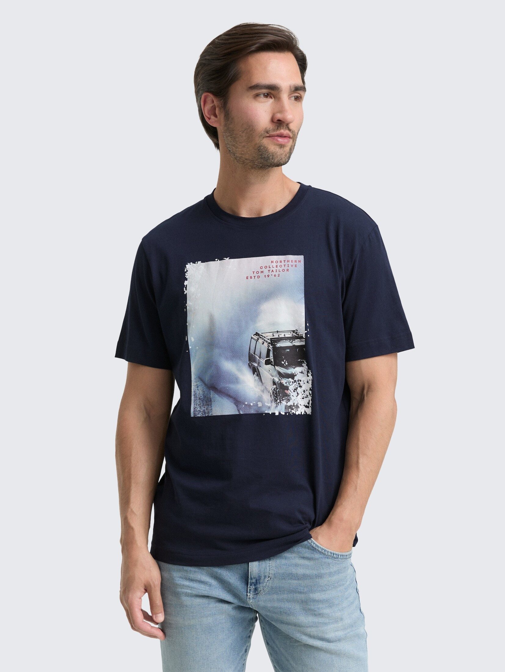 TOM TAILOR T-Shirt T-Shirt mit Foto-Print günstig online kaufen