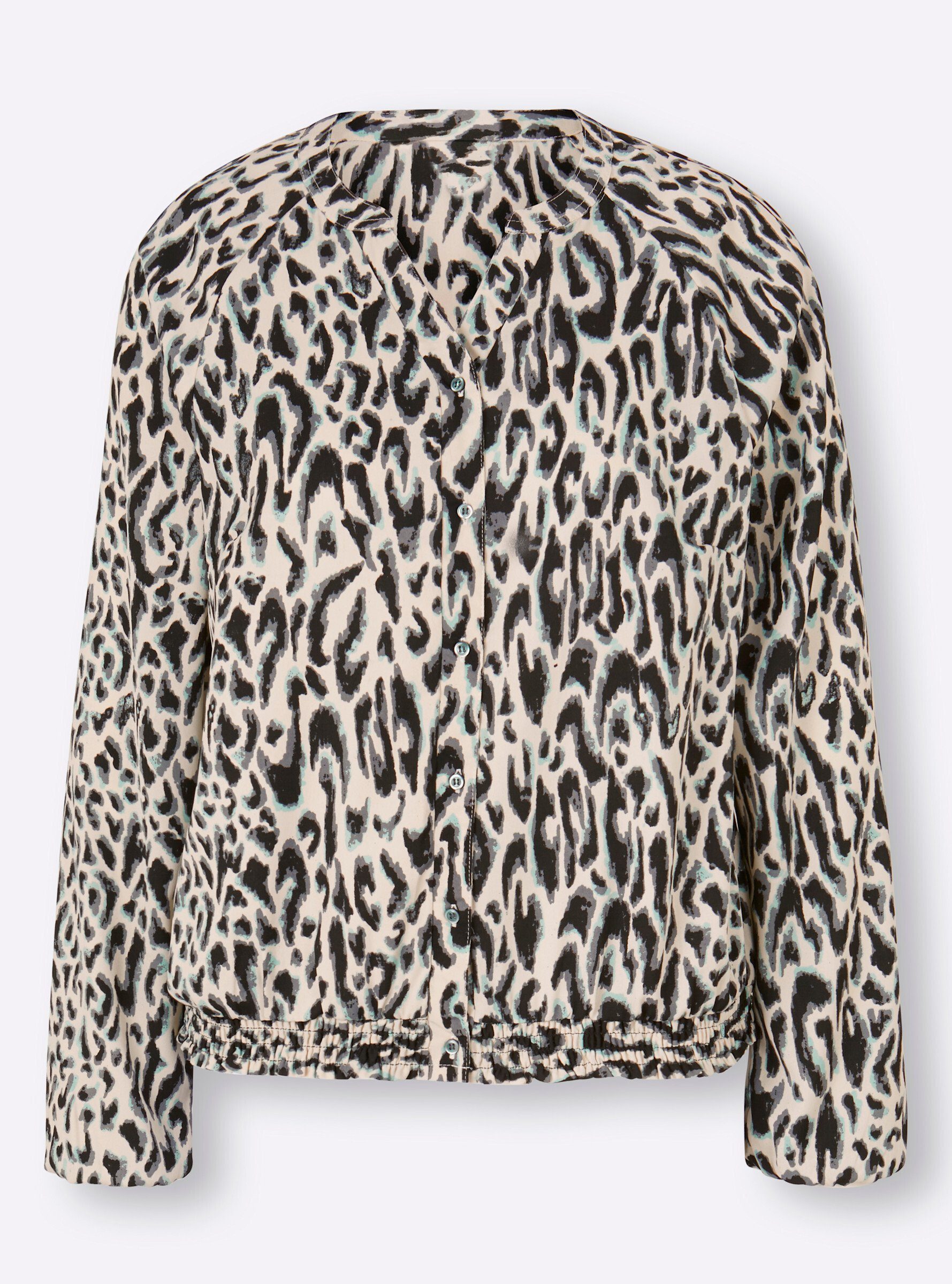 heine Klassische Bluse Druckbluse .