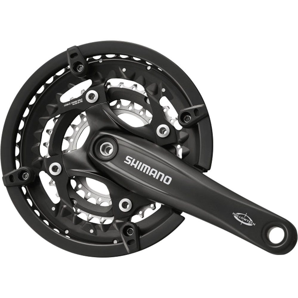 Fahrradkurbel SHIMANO Kurbelgarnitur Trekking FC-T521 OCTALINK 175mm 42-32-24Z. 3x10