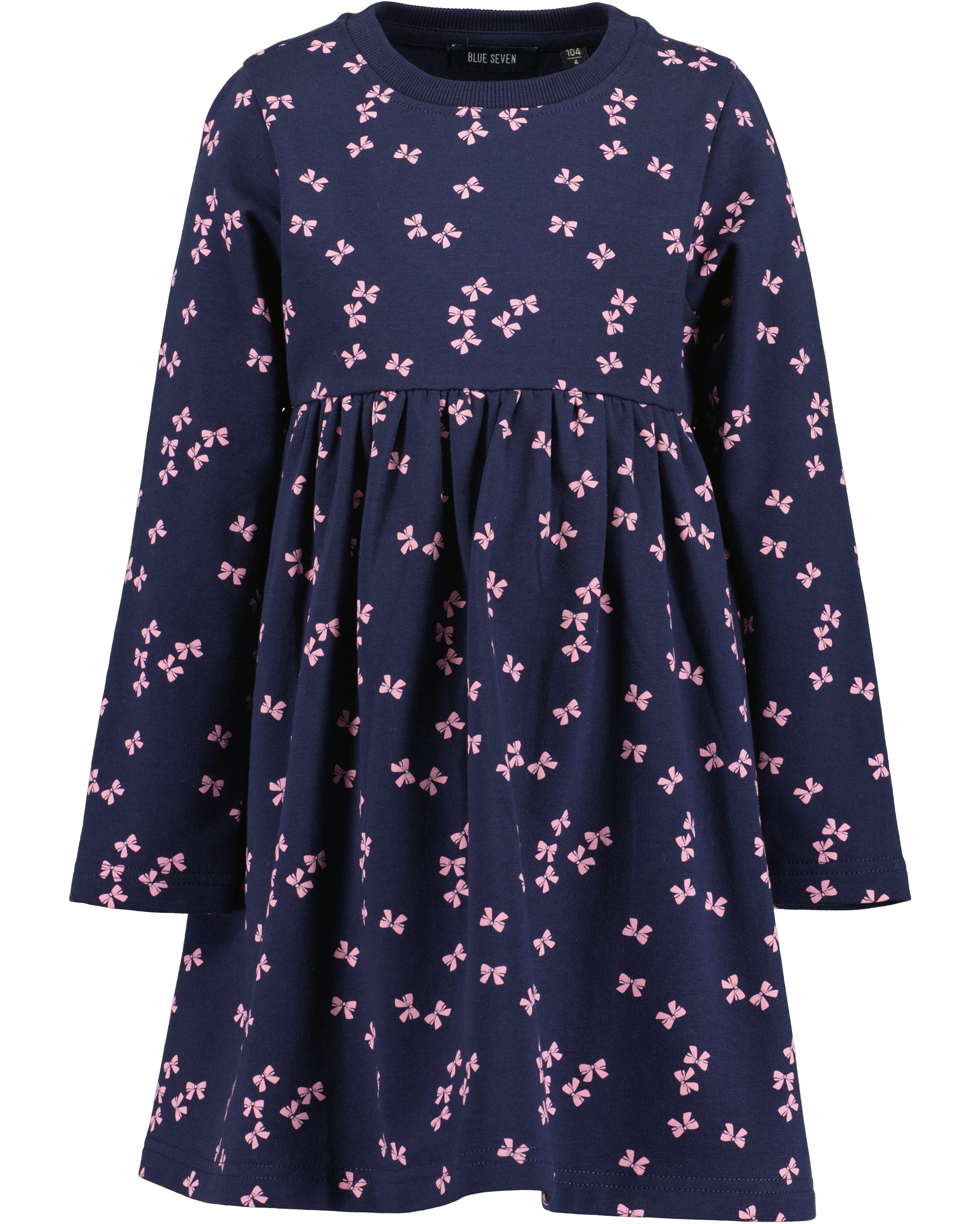 Blue Seven Sweatkleid Baumwollmischung, Alloverprint