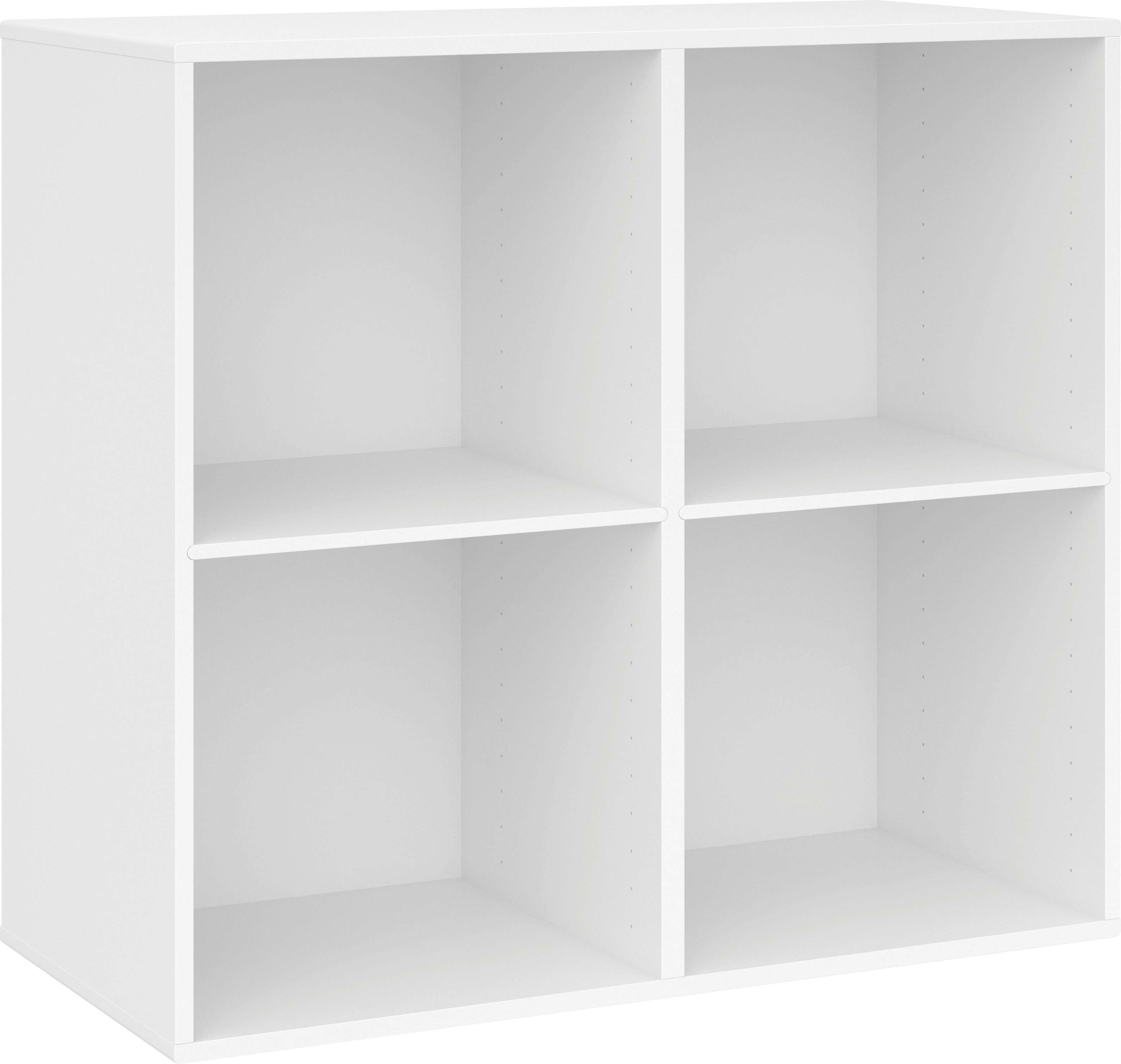 Hammel Modul Breite Furniture cm stehend Regal | Weiß Weiß feste Hammel Einlegeböden, Wandmontage/ by 2 006, 88,6 Keep montierbar,