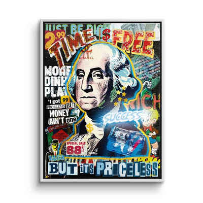 DOTCOMCANVAS® Leinwandbild Pop-George, Leinwandbild Pop-George George Washington Pop Art Pop culture success