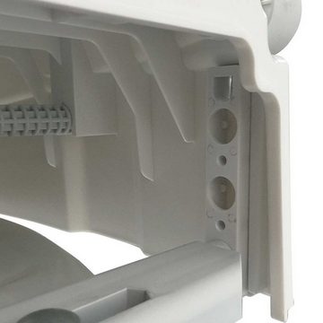Drive Medical Toilettensitzerhöhung 120 Plus, Integrierte Griffe für extra Sicherheit