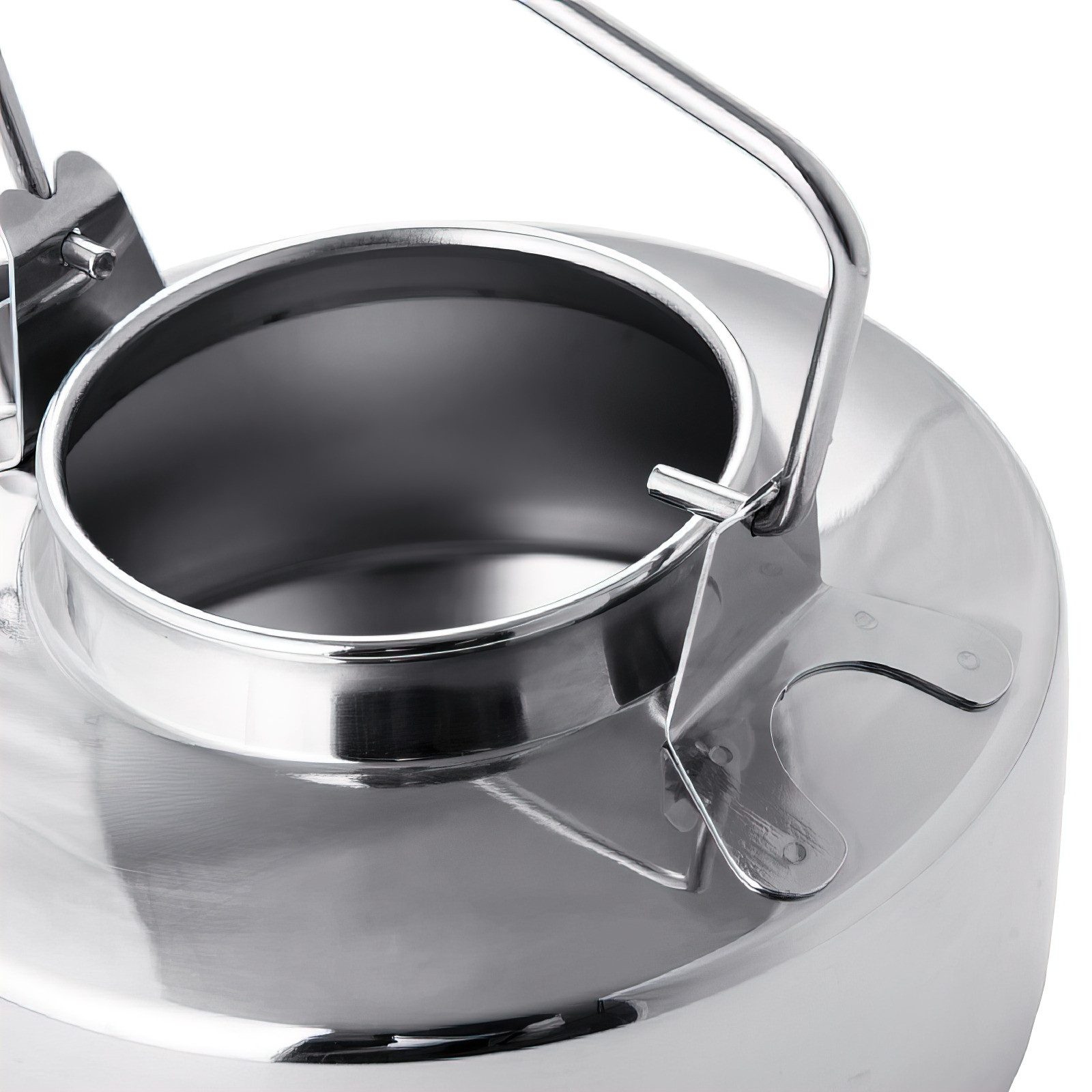 FireMaple Wasserkessel Antarcti 1L Edelstahl Camping-Wasserkocher Teekessel, Edelstahl 18/8