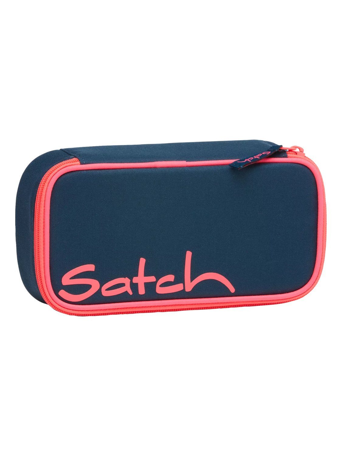 Satch Federmäppchen Schlamperbox, (2-tlg), inklusive Geodreieck und Stundenplan