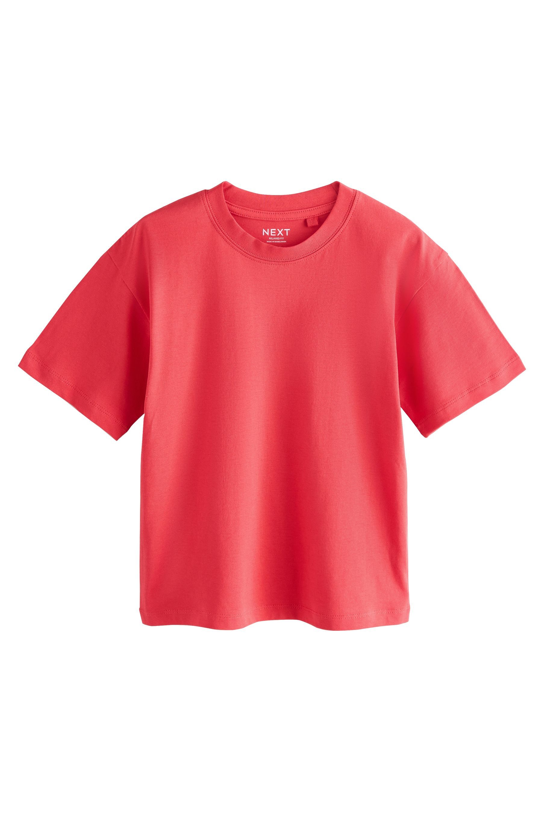 Next T-Shirt Relaxed Fit T-Shirts im 4er-Pack (4-tlg)