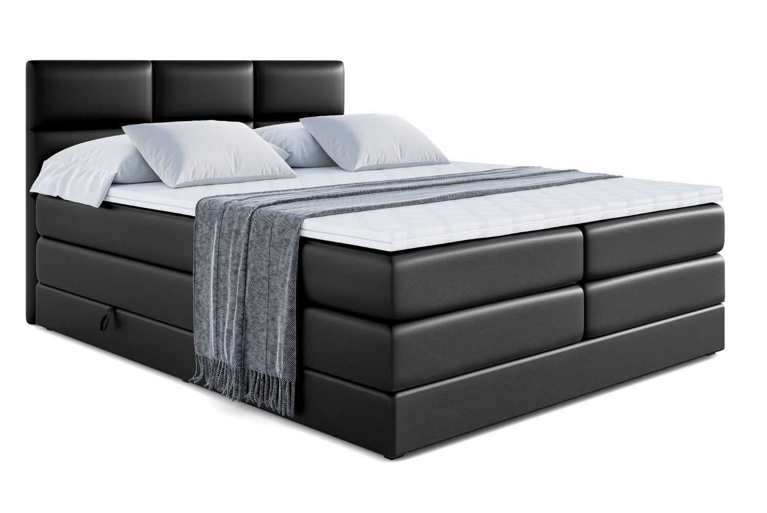 ALTDECOR Boxspringbett OHIO KING (Multipocket-Matratze H4, günstig online kaufen