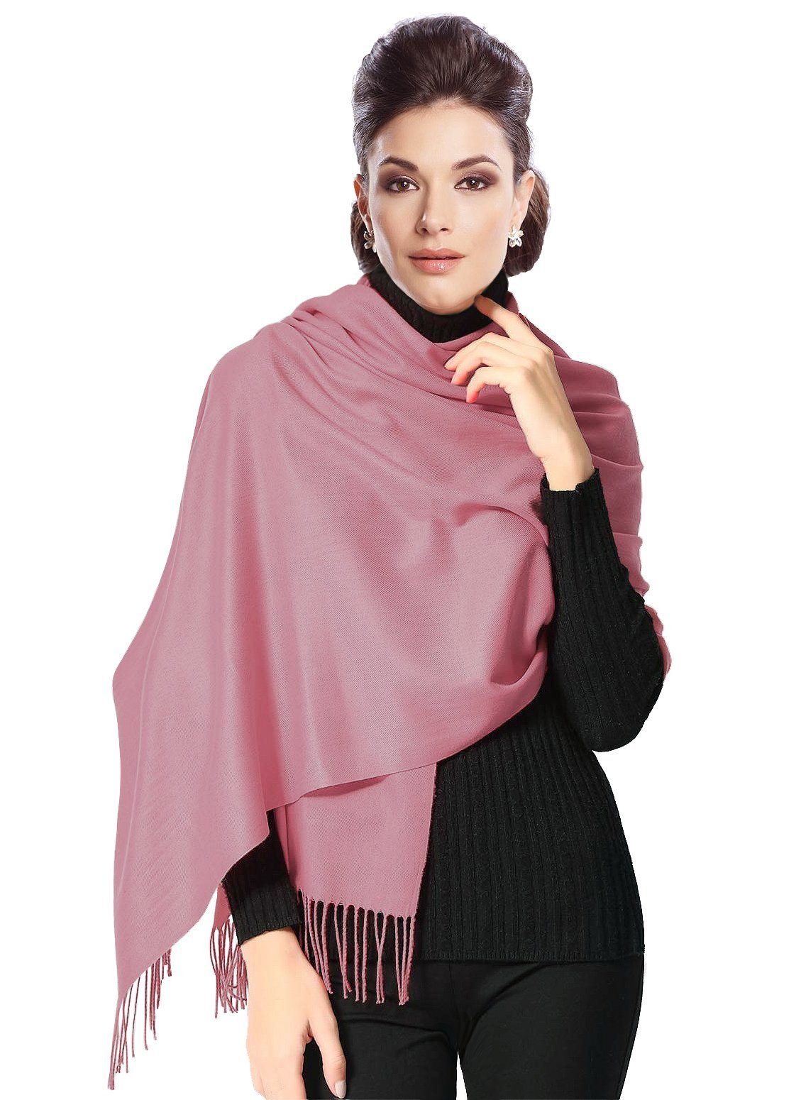 Moschen-Bayern Modeschal Pashmina Stola Damen Kaschmir Schultertuch Abendkleid festlich Schal, super weich und geschmeidig