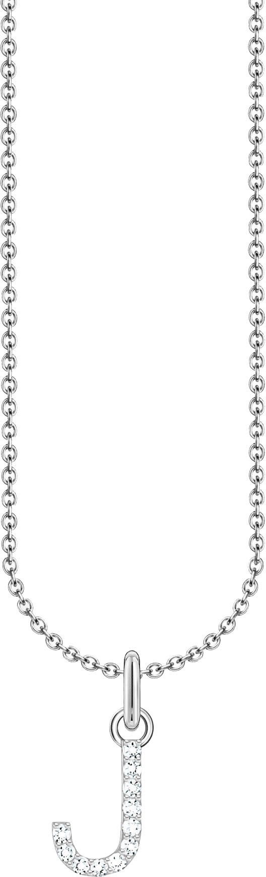 THOMAS SABO Kette mit Anhänger Buchstab...