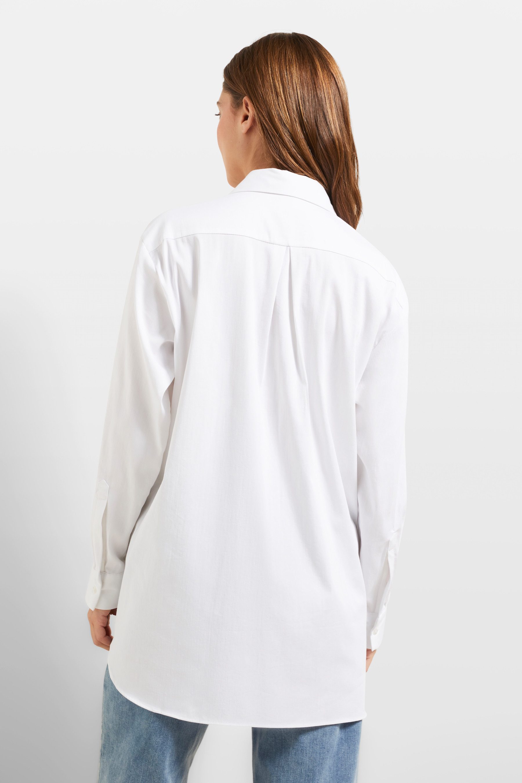 bugatti Langarmbluse Flexcity-Stretch Basic Essential günstig online kaufen