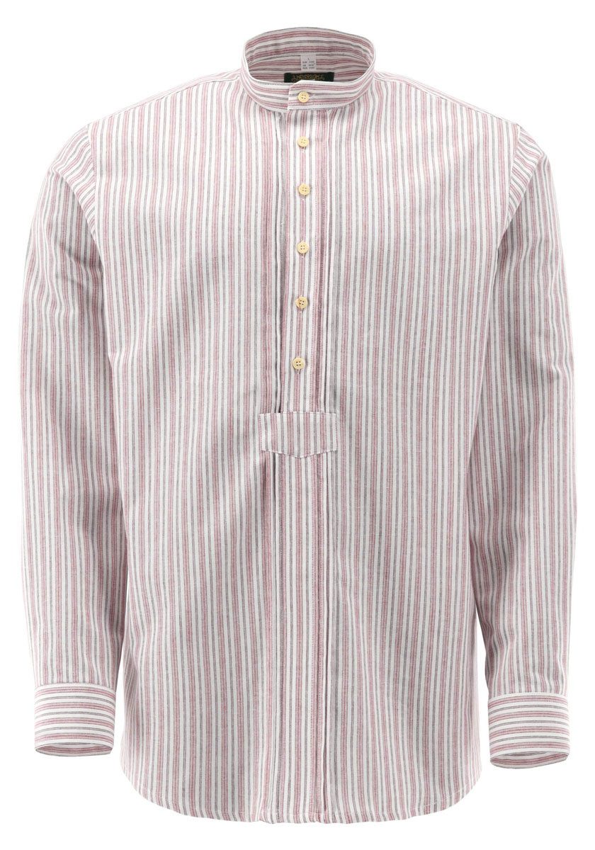 OS Trachten Trachtenhemd Xenara Regular Fit, Stehkragen, 1/1-Arm, Baumwolle günstig online kaufen