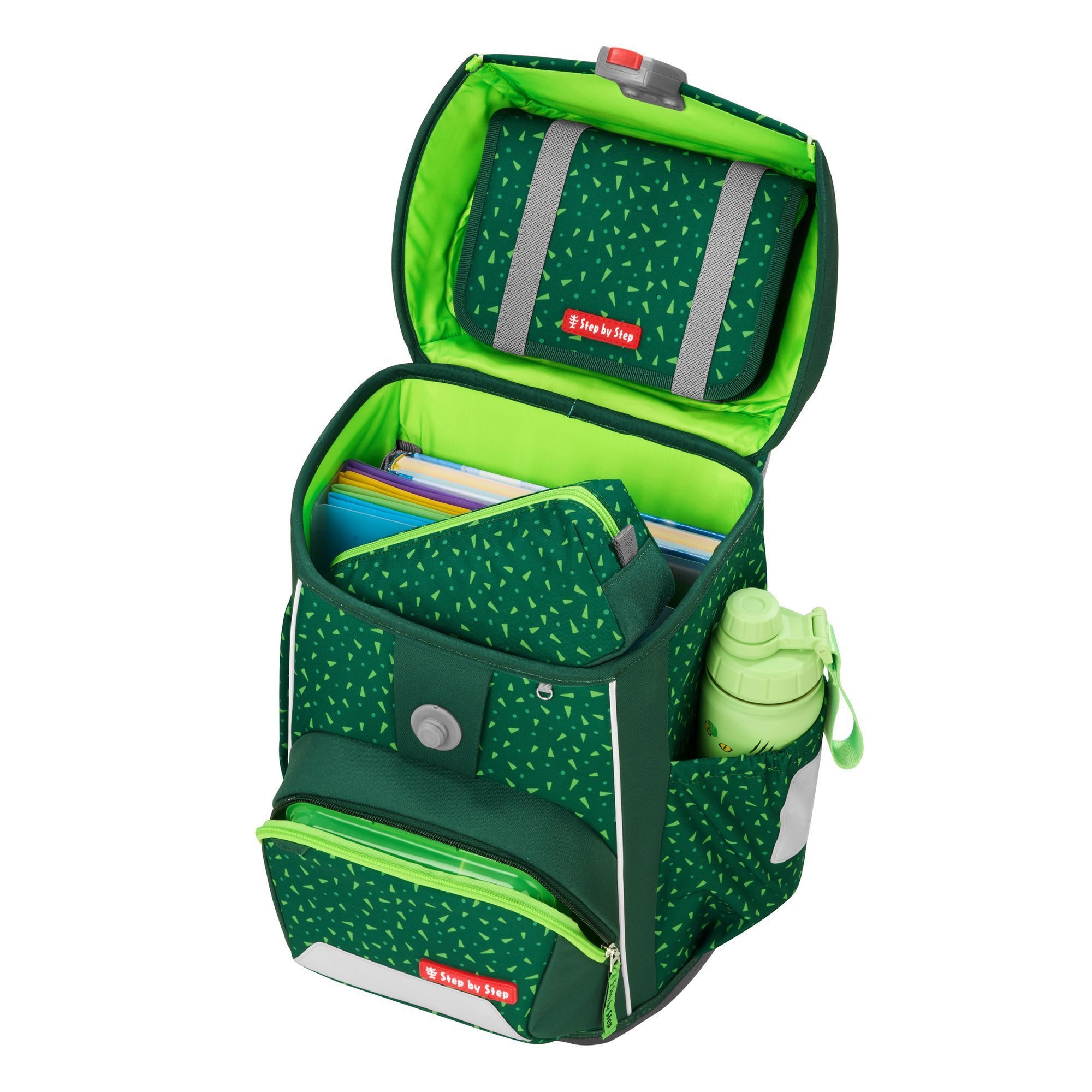 Step by Step Schulranzen Basis (4-tlg), Polyester