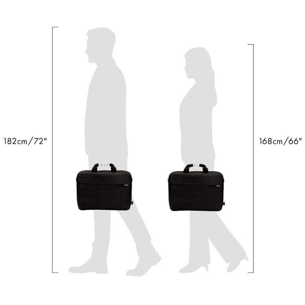 DICOTA Laptoptasche Dicota Notebook Tasche Top Traveller ONE 35,56cm 40,64cm Passend für m