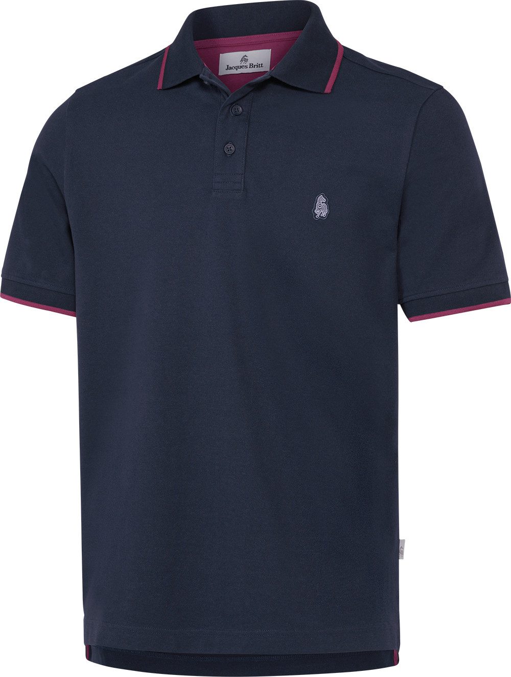 Jacques Britt Poloshirt Atmungsaktiv und hautsympathisch - natürlicher Komf günstig online kaufen