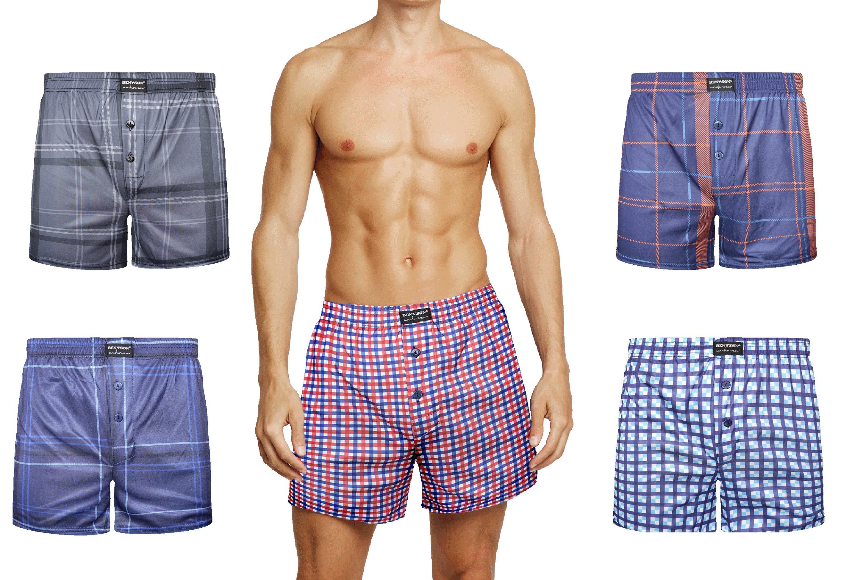 Boxer 5er Set Herren Boxershorts Unterhosen Slip BENYSØN