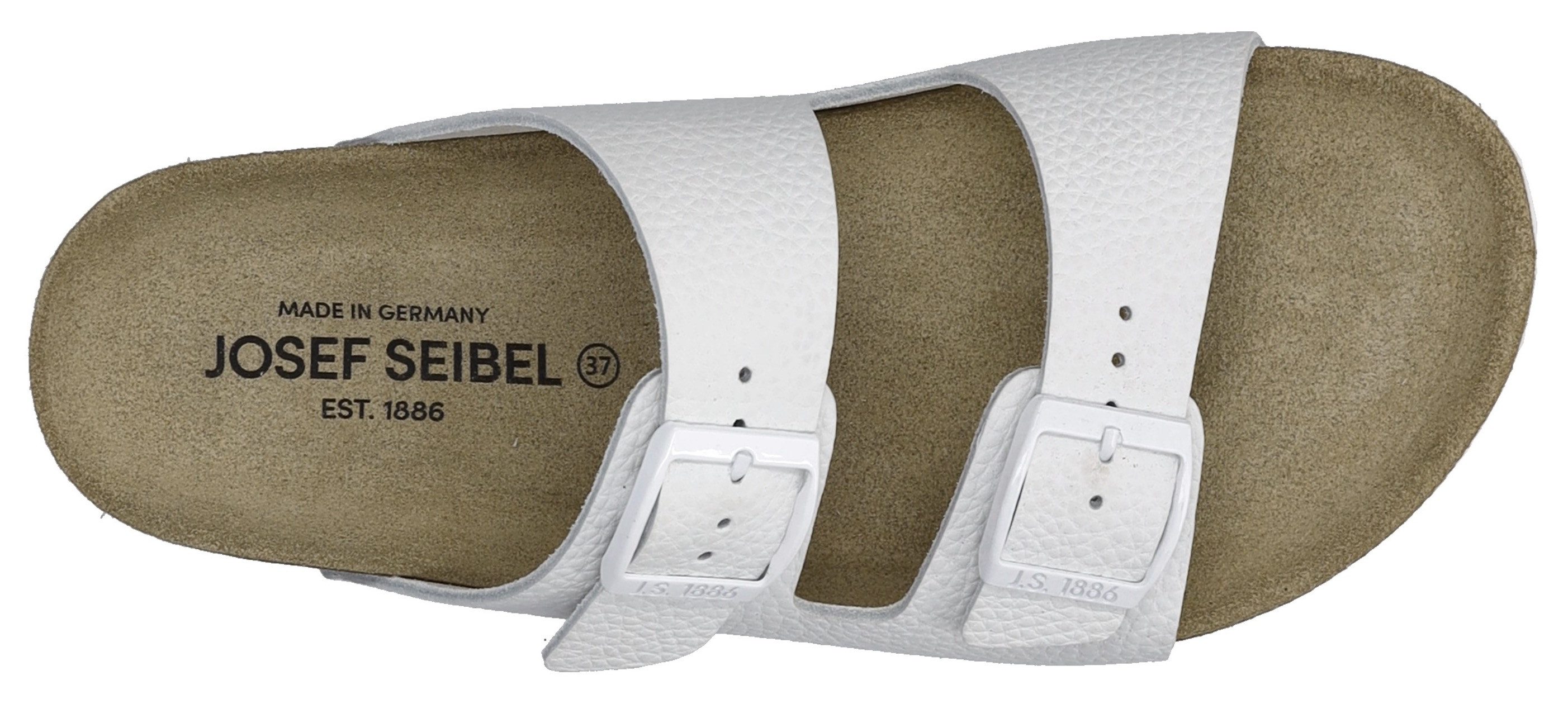 Josef Seibel Hermine 01 Pantolette, Plateau Sandale, Sommerschuh, Hausschuh mit komfortablem Fußbett