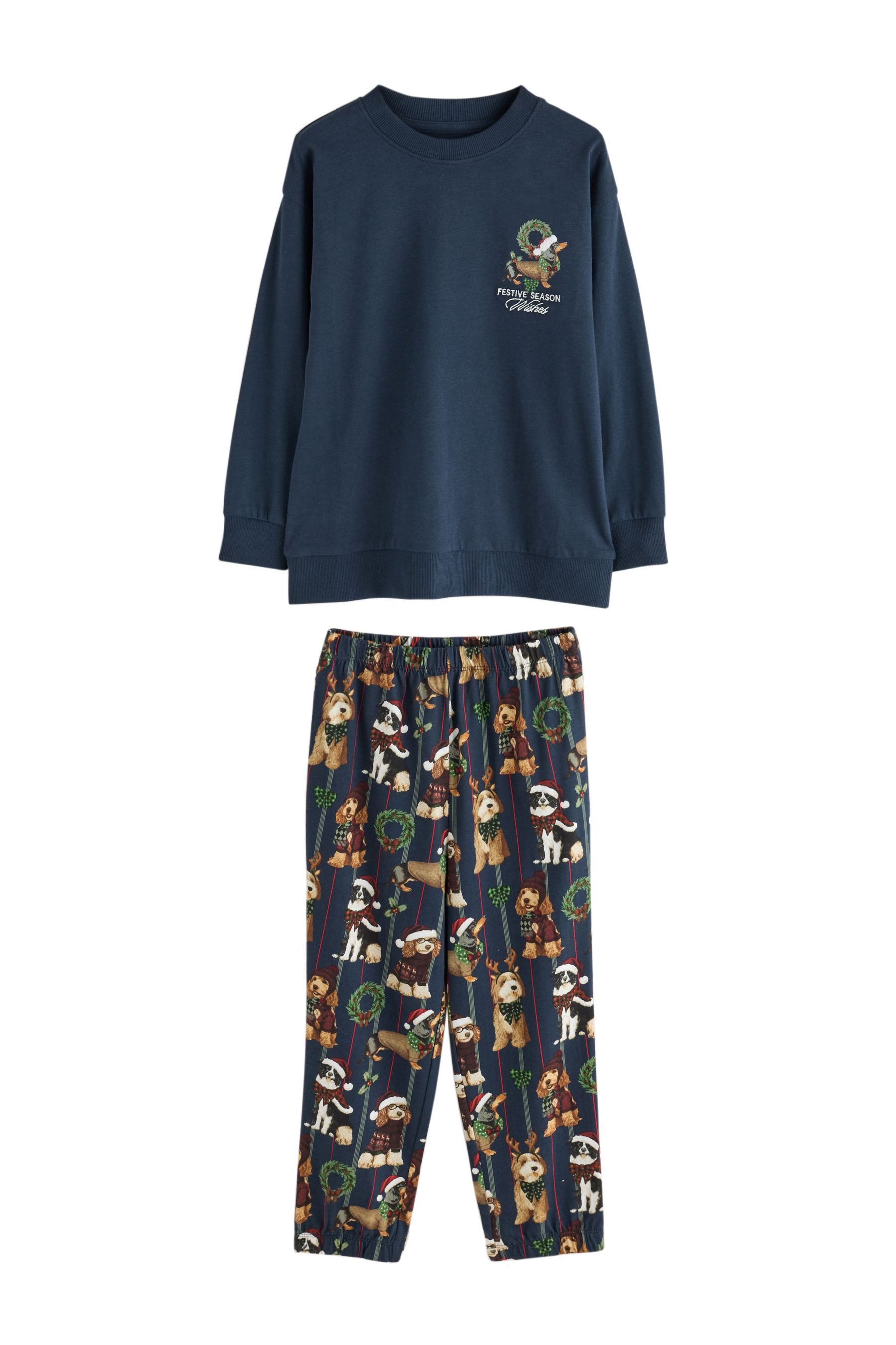 Next Pyjama Weihnachtspyjamas, Familienkollektion (2 tlg)