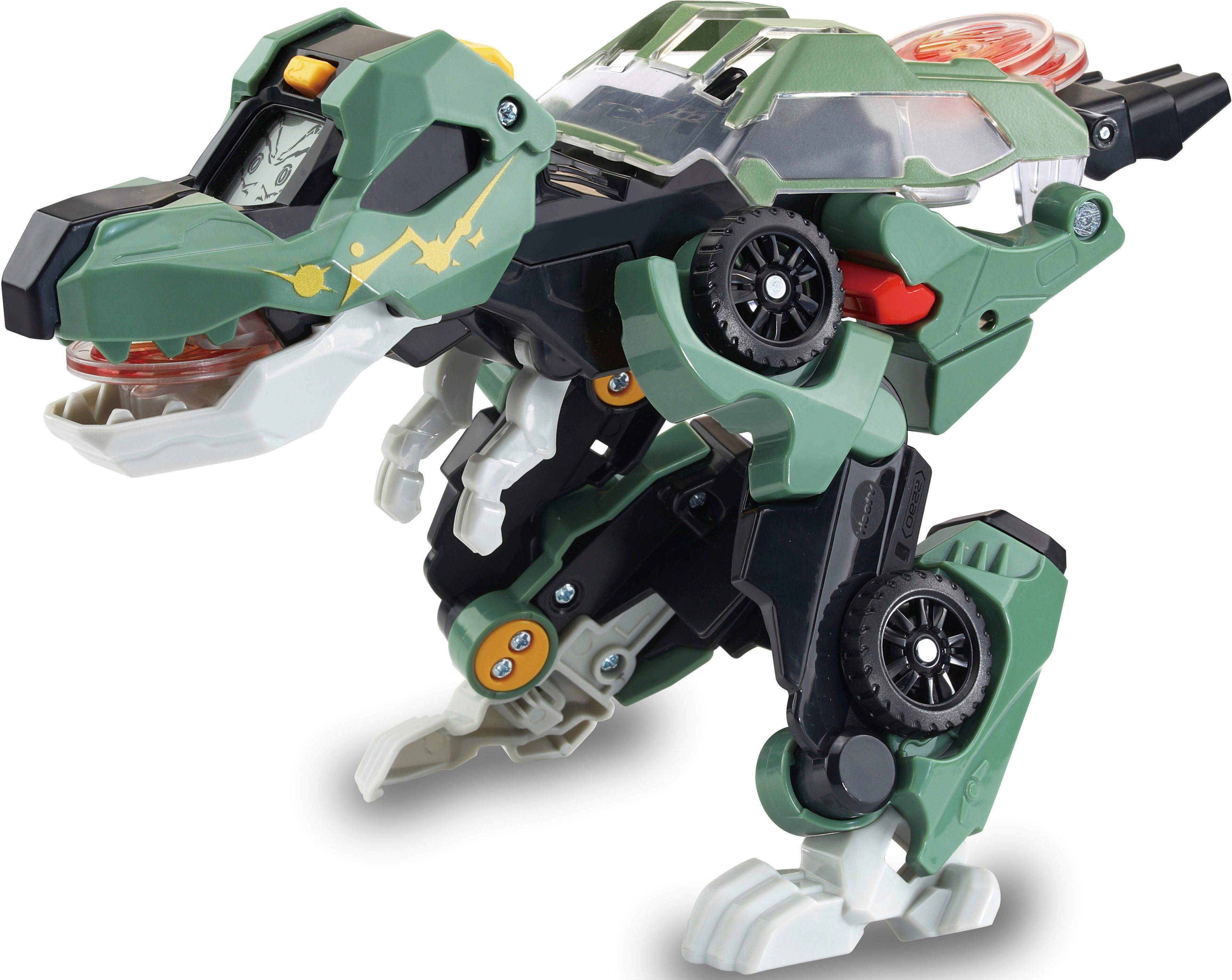 Vtech® Spielfigur Switch & Go Dinos, Fighter Launcher-T-Rex, mit Sound