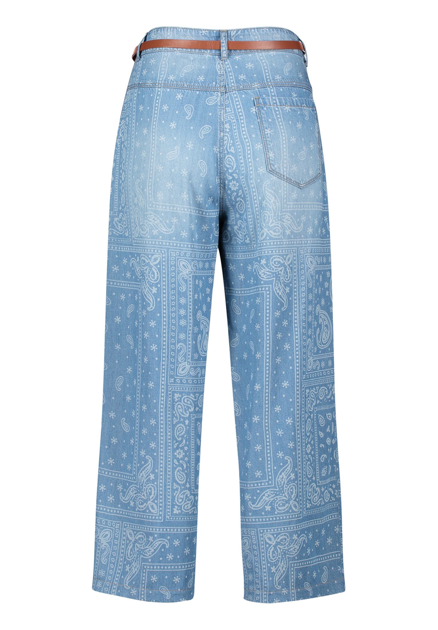 Cartoon Stoffhose Damen mit Gürtel