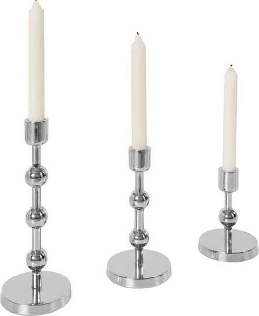 Leonique Kerzenständer (Set, 3), handgefertigt-Otto