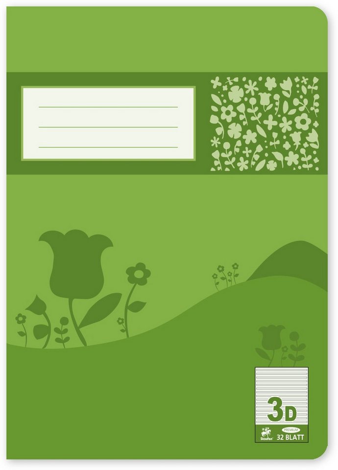 Thumbnail - Staufen Schulheft Schulheft Premium A5 32 Blatt liniert Lineatur 3