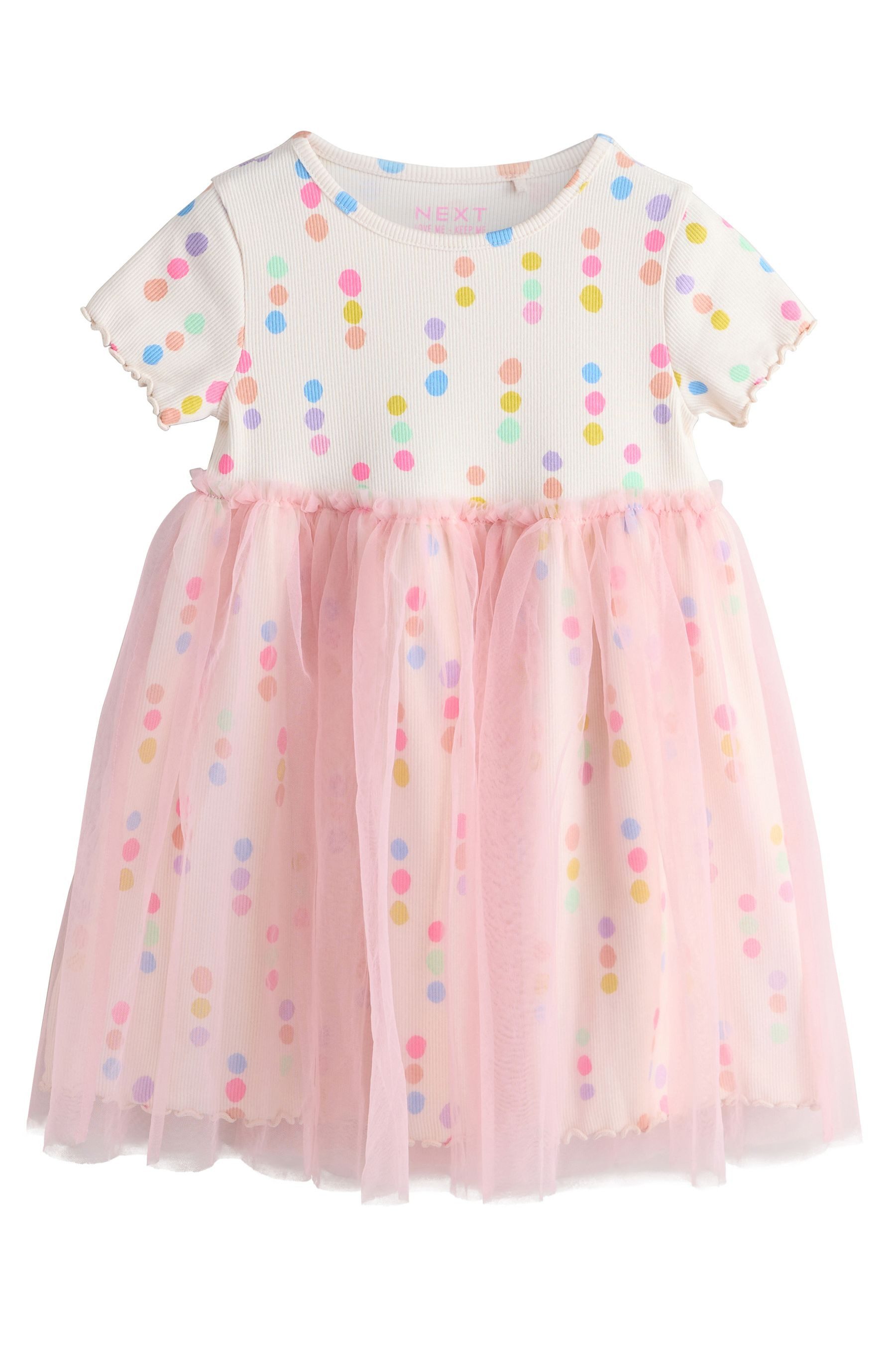 Next Tüllkleid Kleid mit Netzrock (1-tlg)