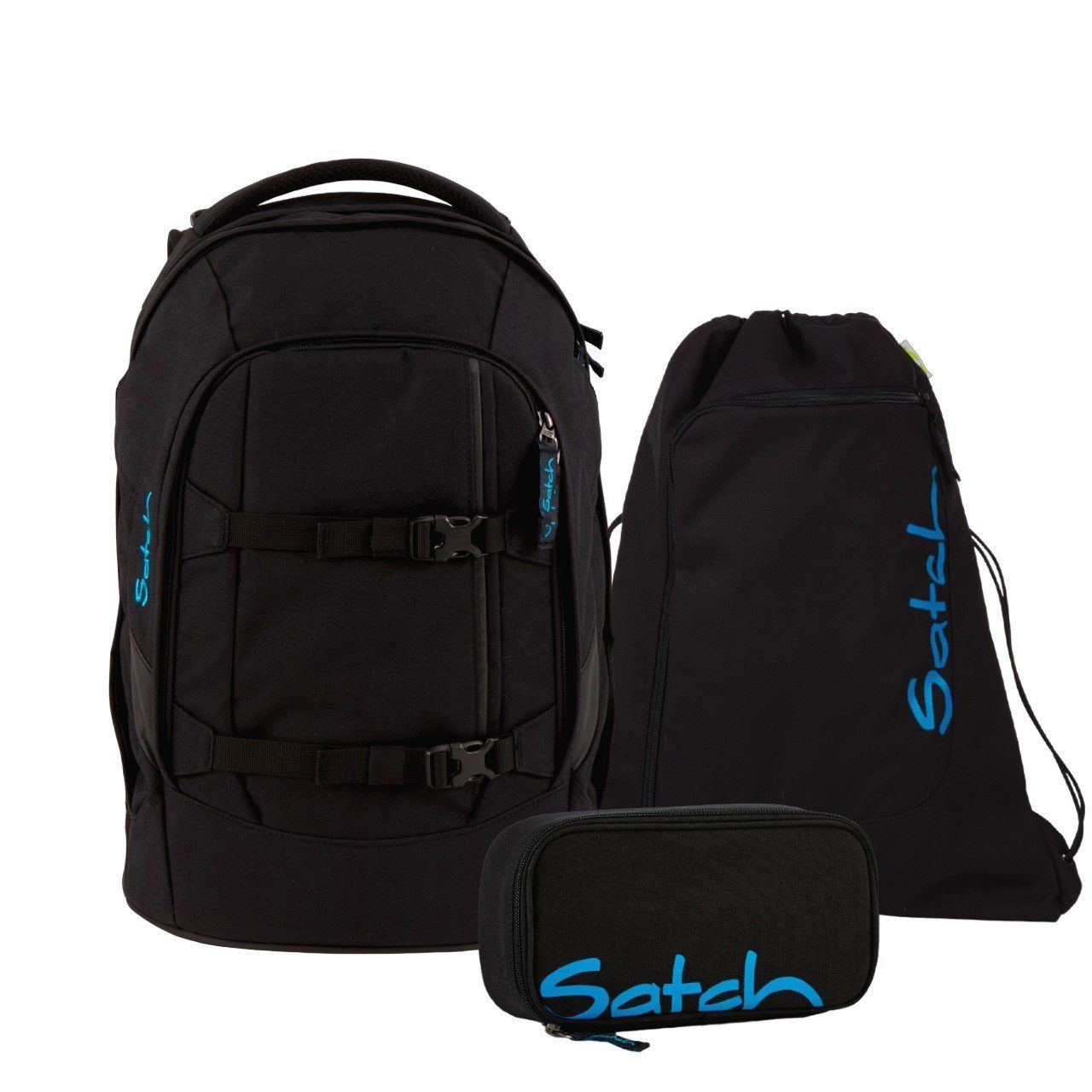 Satch Schulranzen Schulrucksack-Set Pack Black Bounce günstig online kaufen