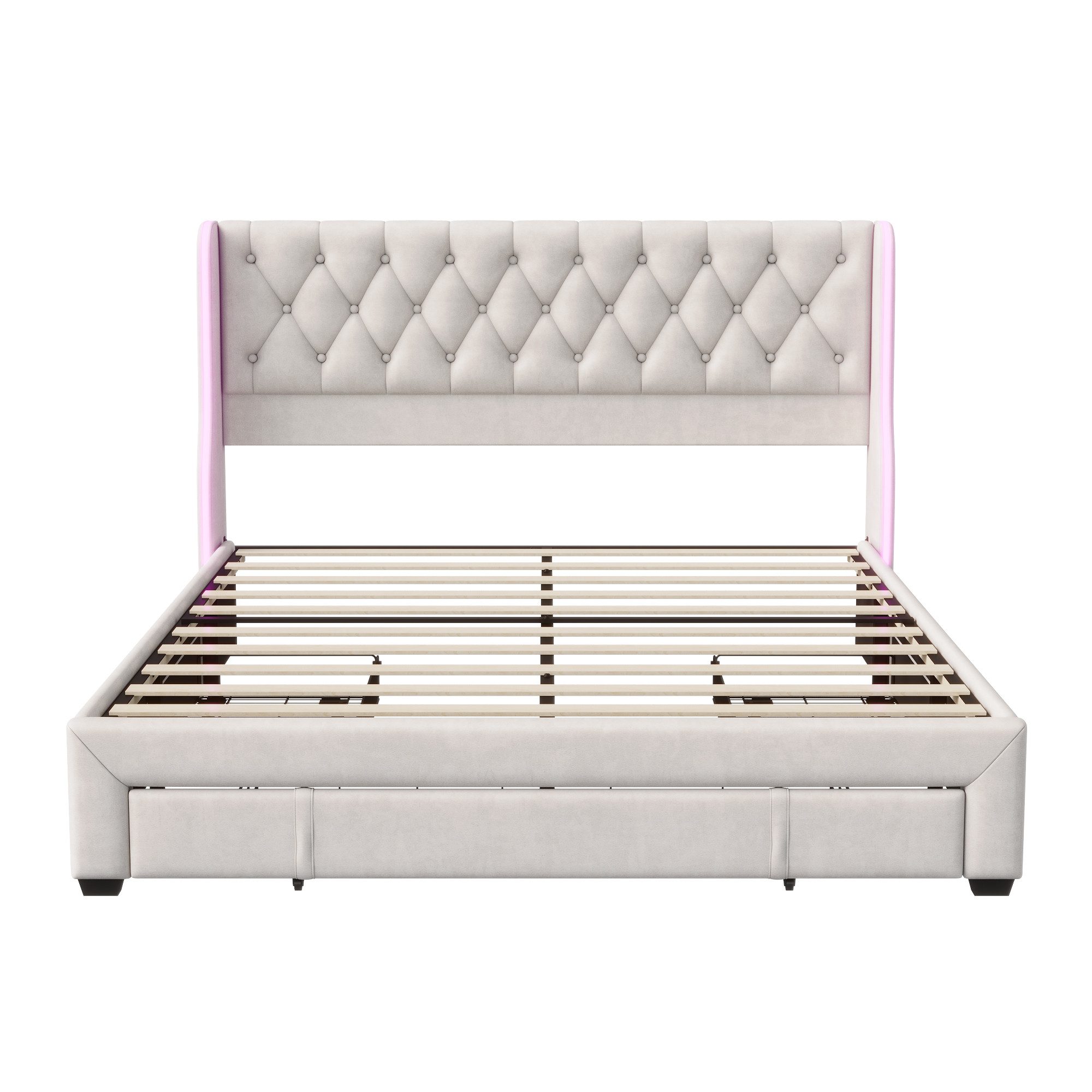 Furnishings Home Polsterbett Stauraumbett Doppelbett modernes günstig online kaufen