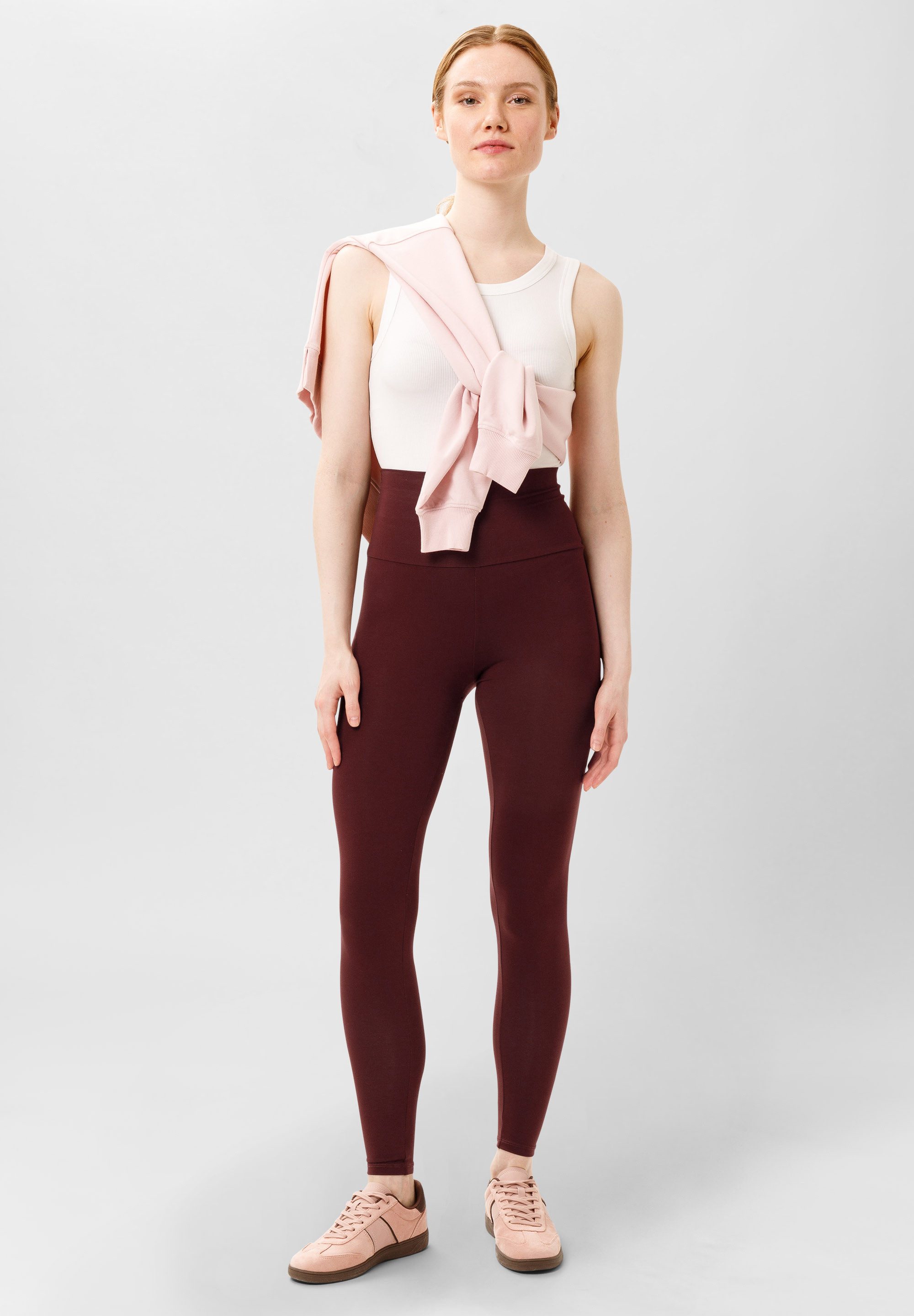 Les Lunes Leggings LUNA Bambusviskose, elastischer hoher Bund, bequem, vielseitig kombinierbar