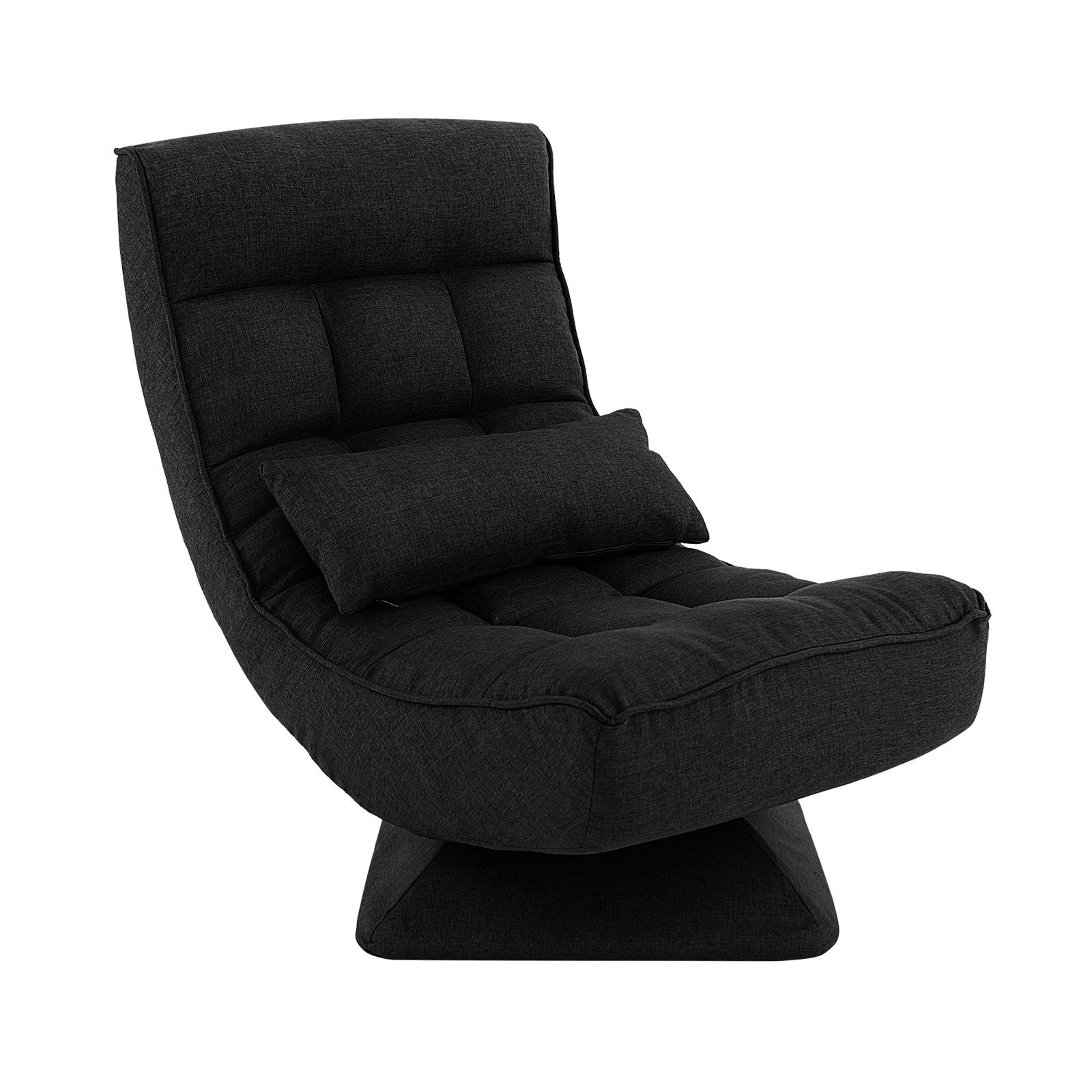 COSTWAY Relaxsessel, 360° drehbar, verstellbar, klappbar,Kissen günstig online kaufen