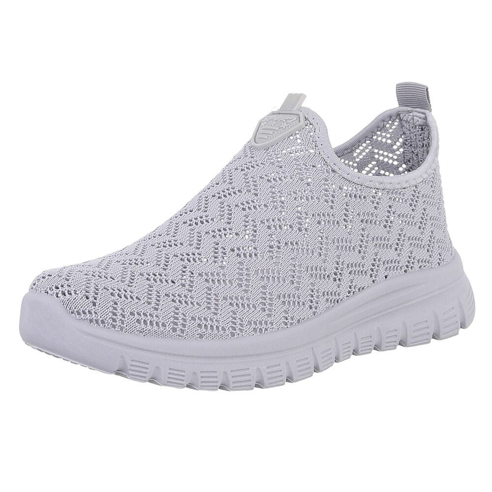 Sportlicher Damenschuh mit atmungsaktivem Obermaterial Slip-On Sneaker