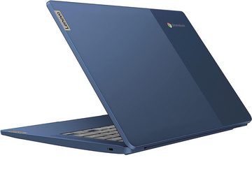 Lenovo Chromebook IdeaPad Slim 3,14" Full HD Display,4GB RAM,QWERTZ,Chrome OS Chromebook (35,56 cm/14 Zoll, MediaTek Kompanio 520 MT8186, MediaTEK, 128 GB SSD, Laptop, Computer, Notebook, 14 Zoll,Chromebook,Lenovo,Plus,Touchscreen)