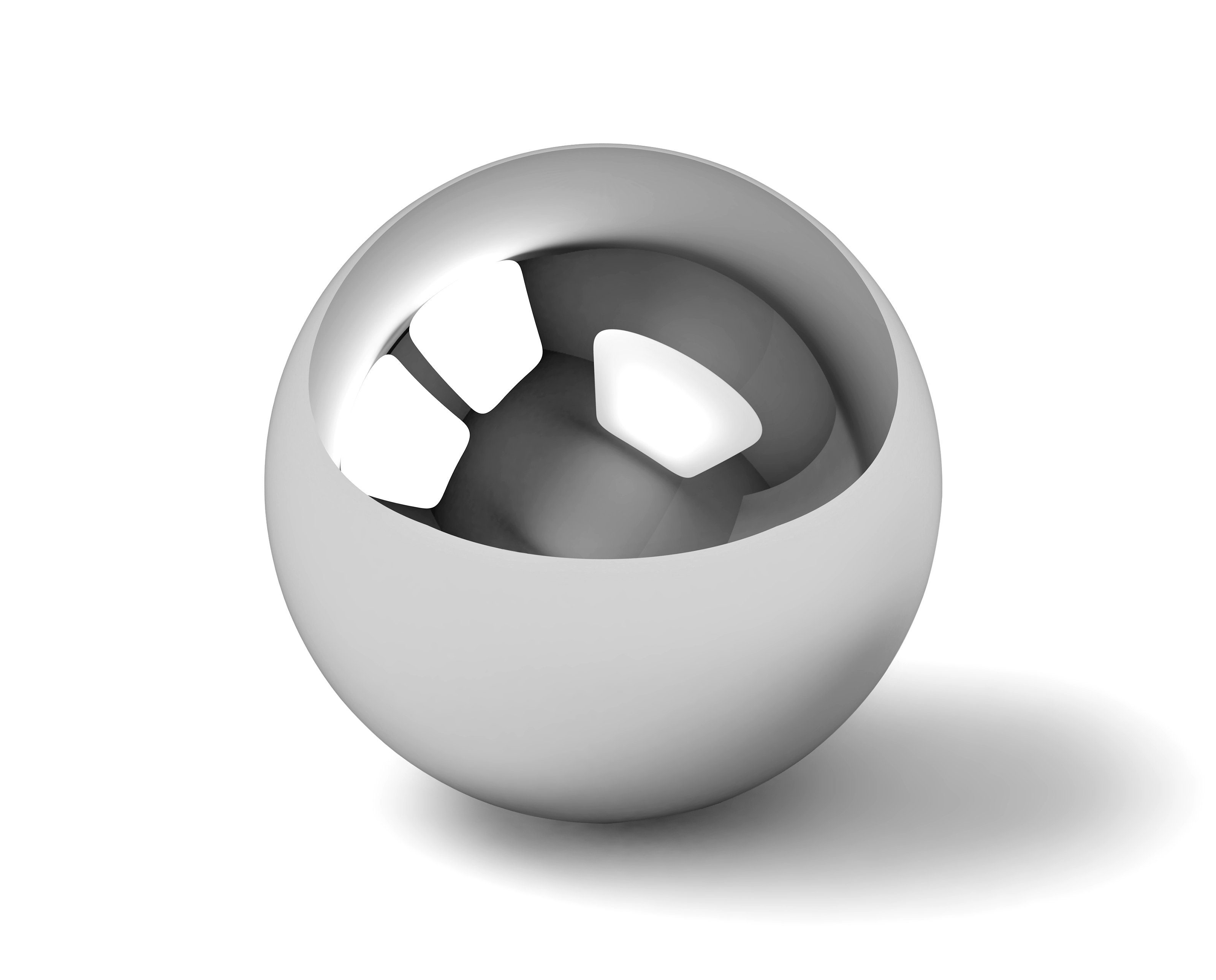 BigDean Dekokugel aus Edelstahl glänzend 28cm - Deko Kugeln für den Garten & Teich (1 St)