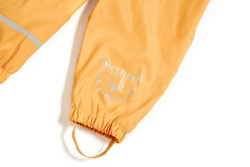 Little Tiger® Regen- und Matschlatzhose Regenhose für Kinder, mit Fleece gefüttert, winddicht, wasserdicht Unisex, für Kinder Mädchen & Jungen, Matsch- und Buddelhose, Schulterträger