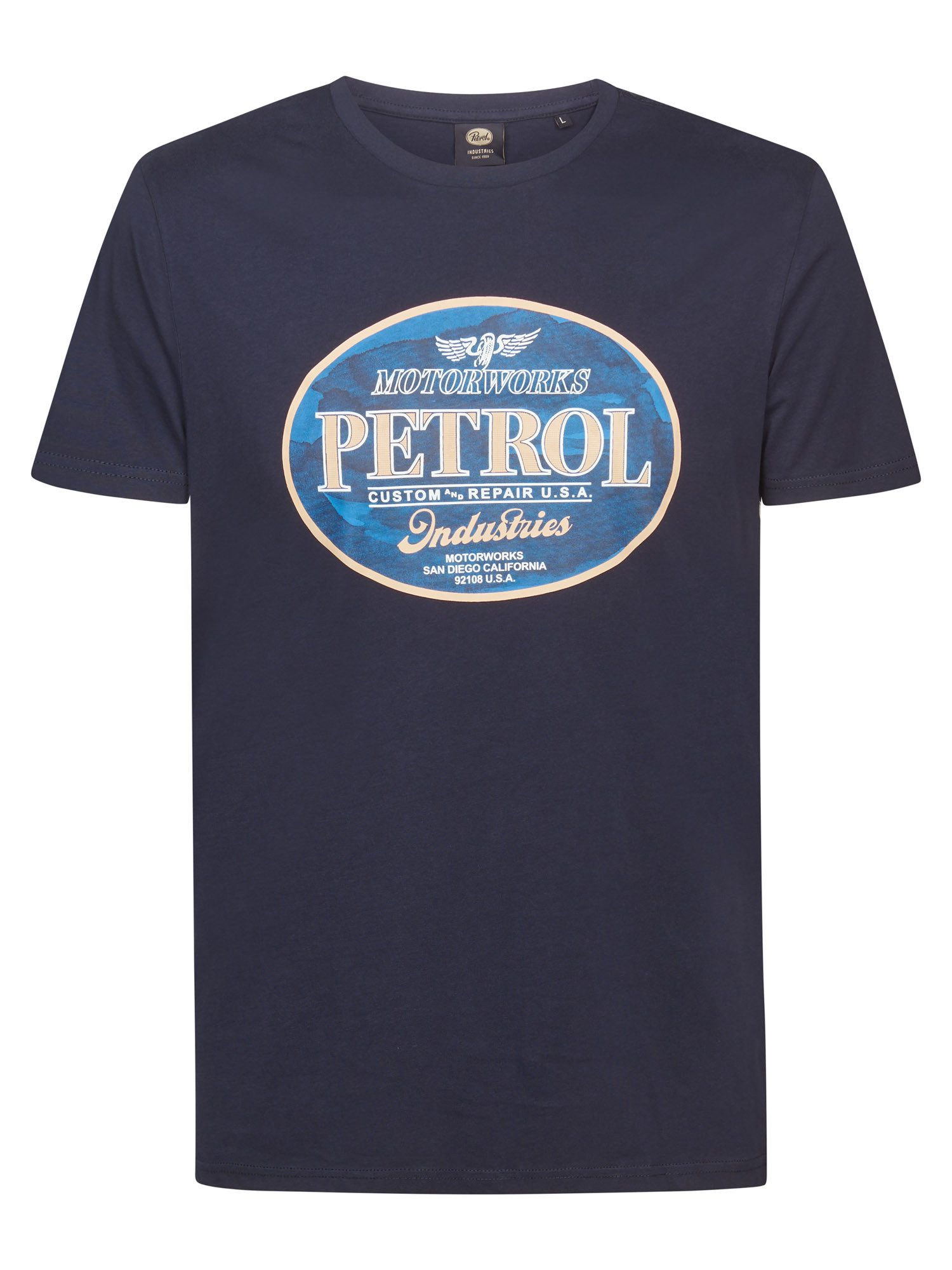 Petrol Industries T-Shirt Estrella Bedrucktes Jersey