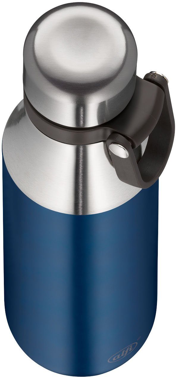 Thermoflasche Loop, Cityline Alfi blau Edelstahl