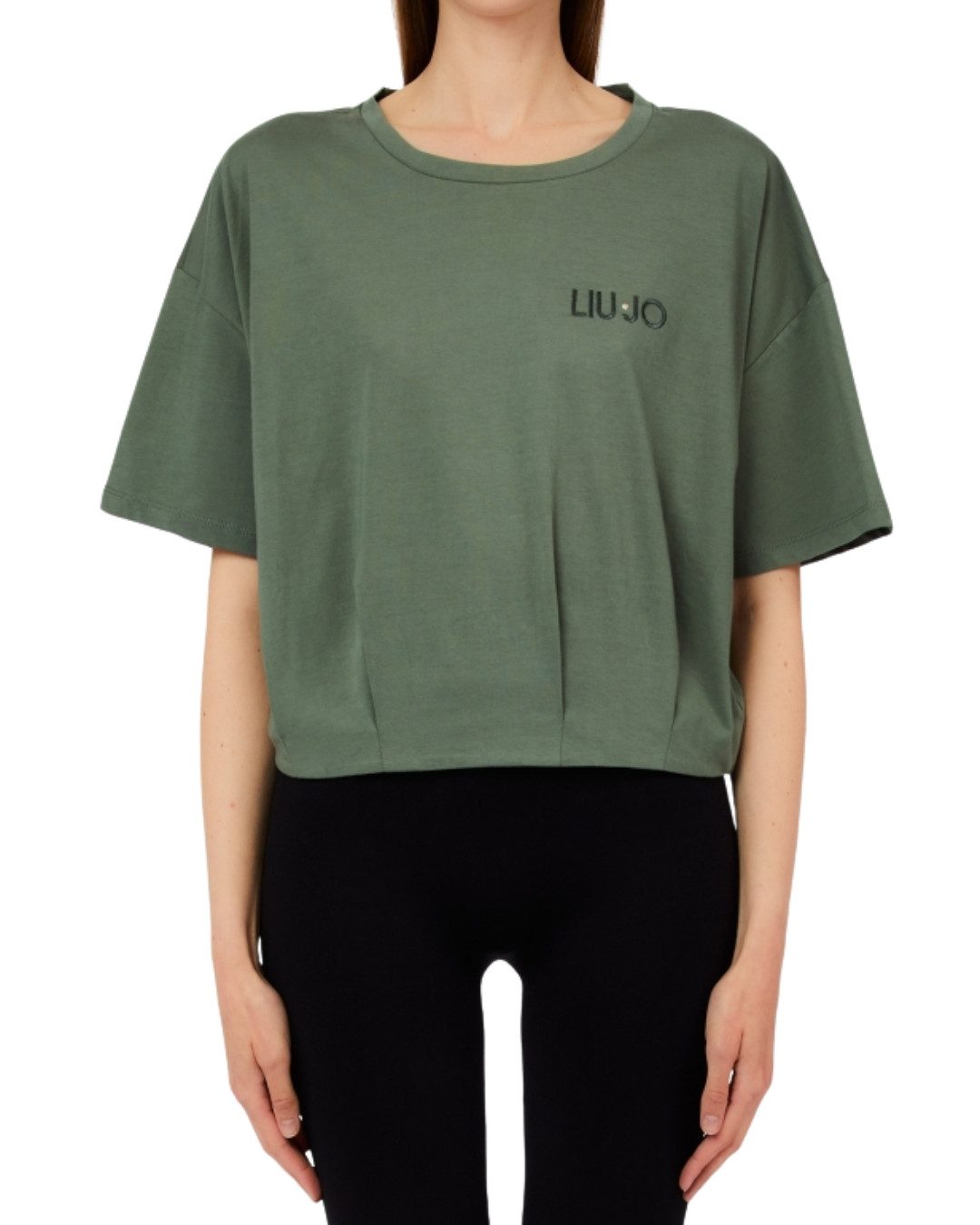 Liu Jo Kurzarmshirt - T-Shirt Damen - Shirt - Damenshirt - T-Shirt in unifarben