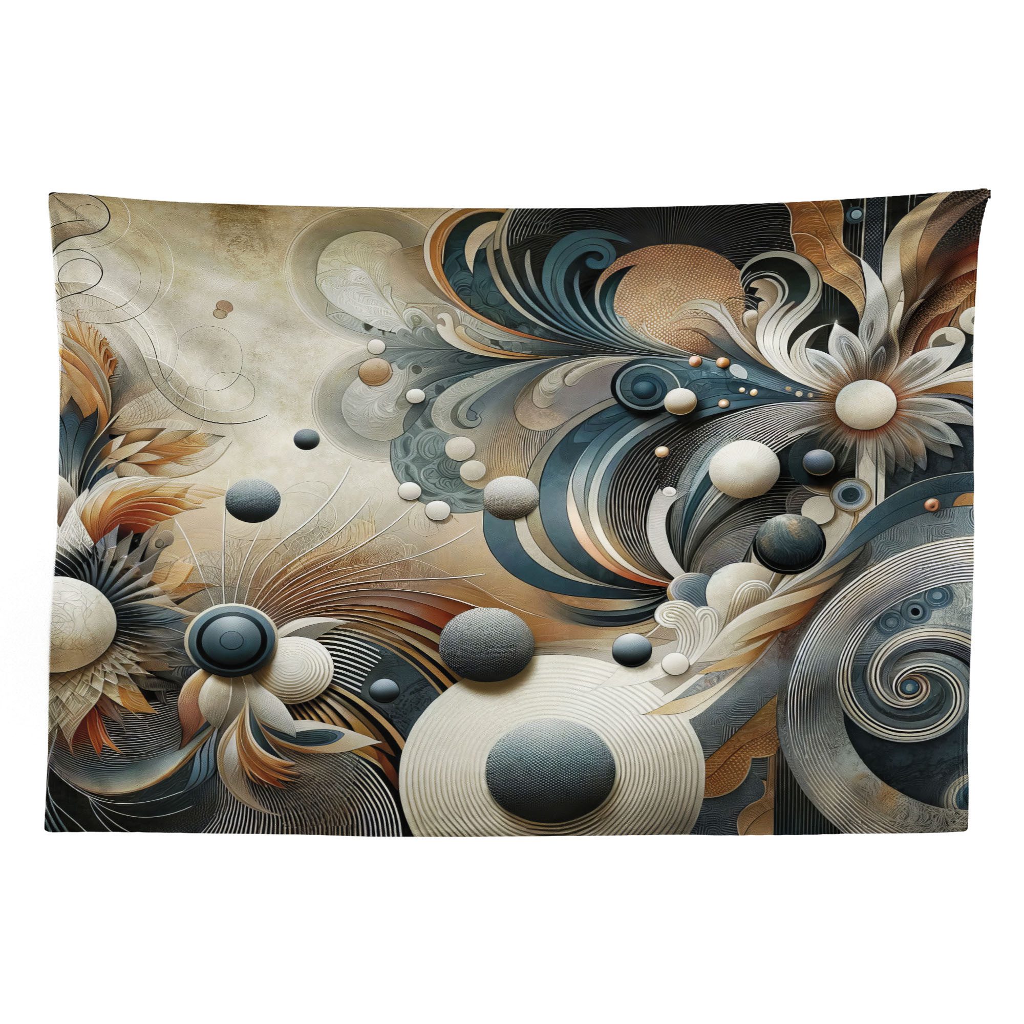 Abakuhaus Wandteppich aus Weiches Mikrofaser Stoff Für das Wohn und Schlafzimmer, rechteckig