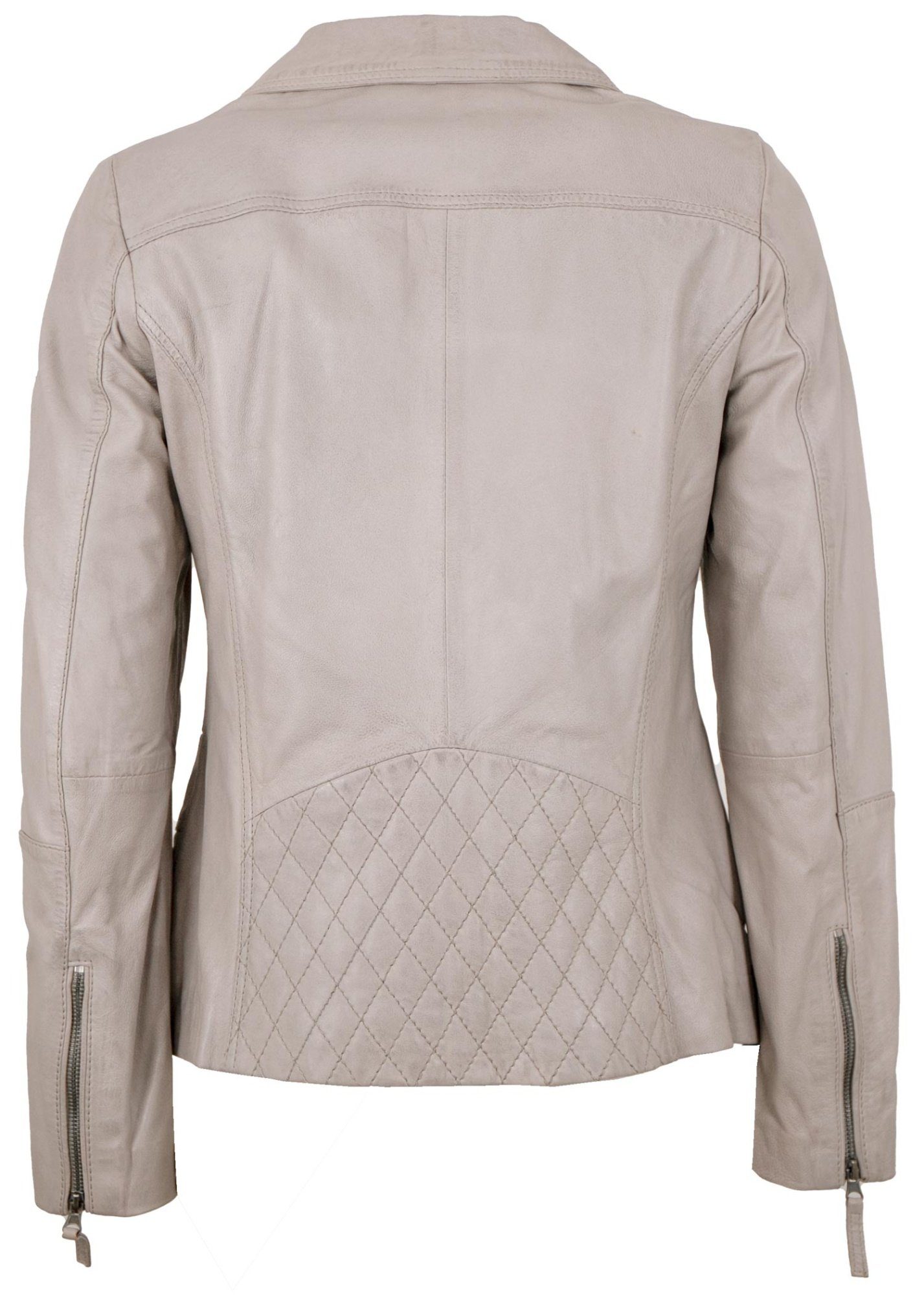 Otto Kern Lederjacke Katta/L OTTO KERN - Damen Lederjacke Lammnappa off white