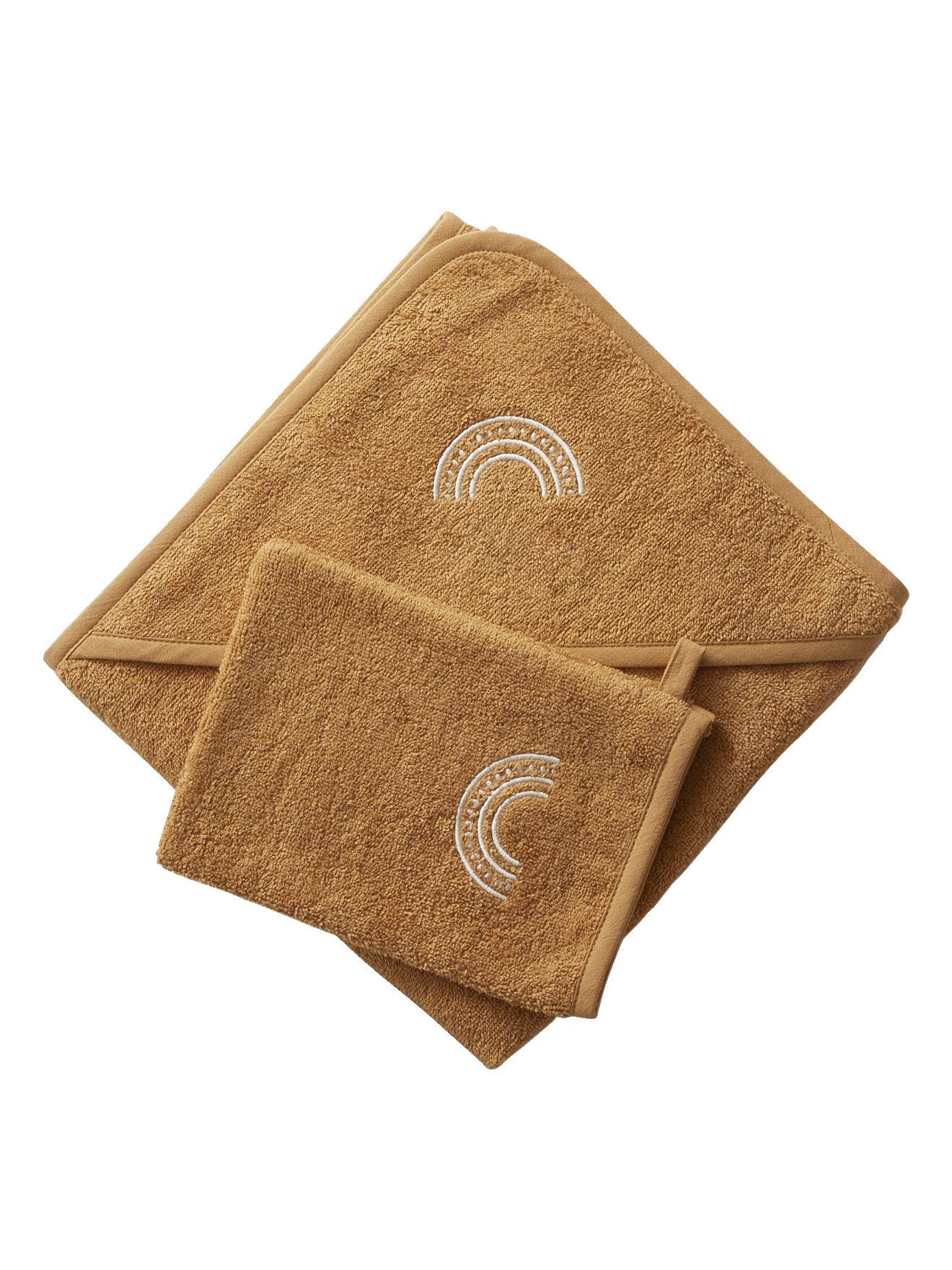 vertbaudet Kapuzenhandtuch Baby Kapuzenbadetuch & Waschhandschuh günstig online kaufen