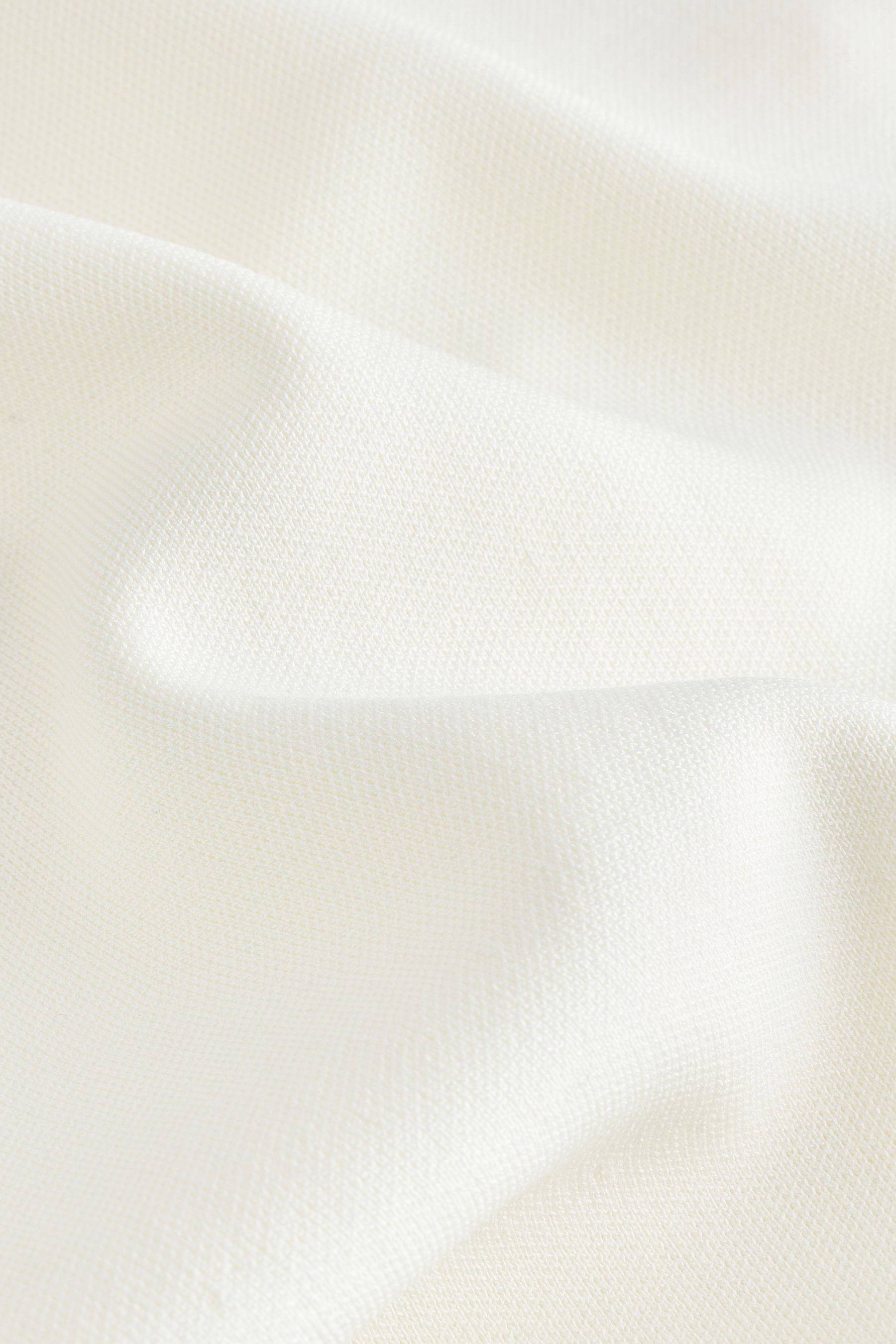 Next Bandeautop Elegantes Bandeau-Strickoberteil mit Schößchen (1-tlg)