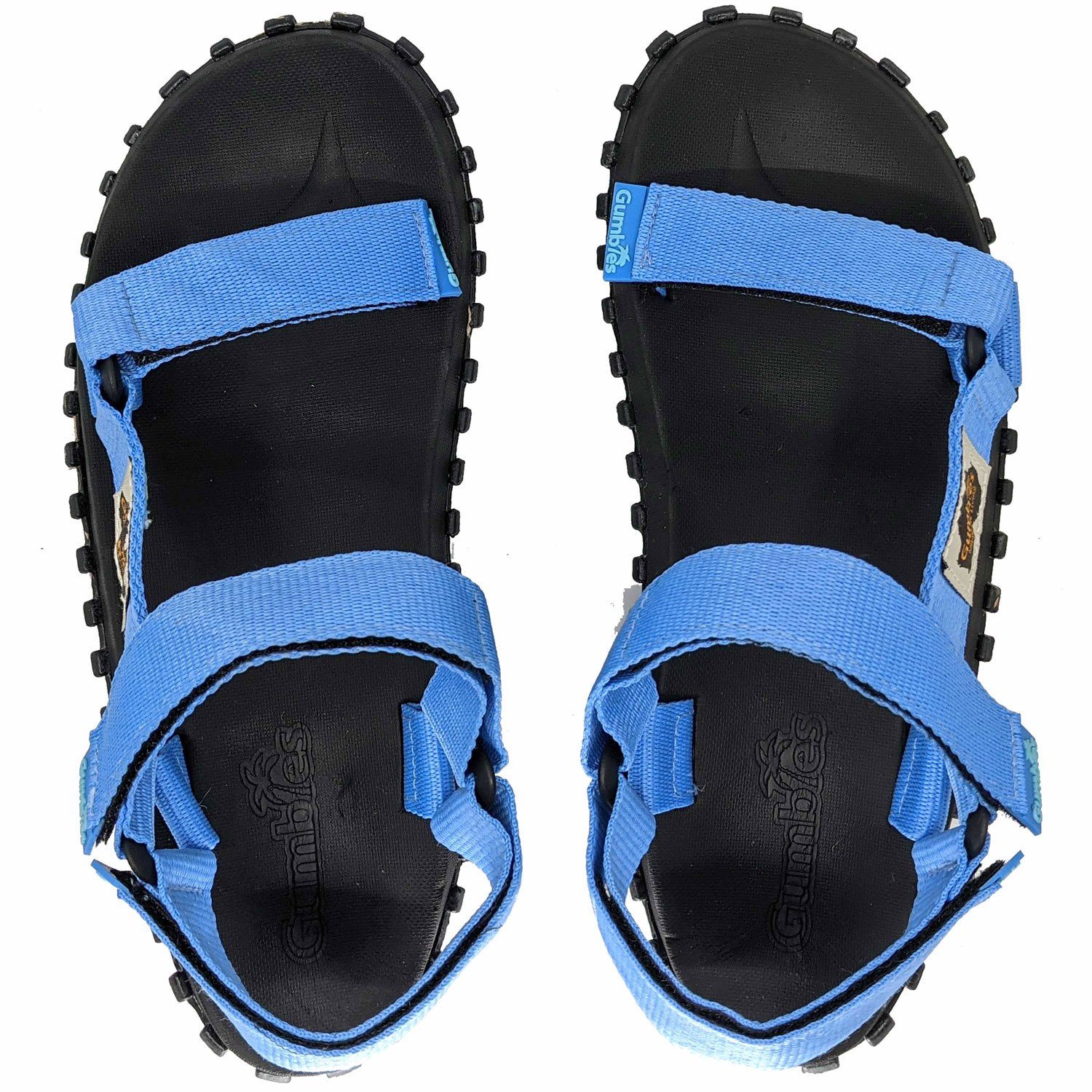 Gumbies Scrambler in Light Blue Sandalette Hergestellt aus recycelten Materialien