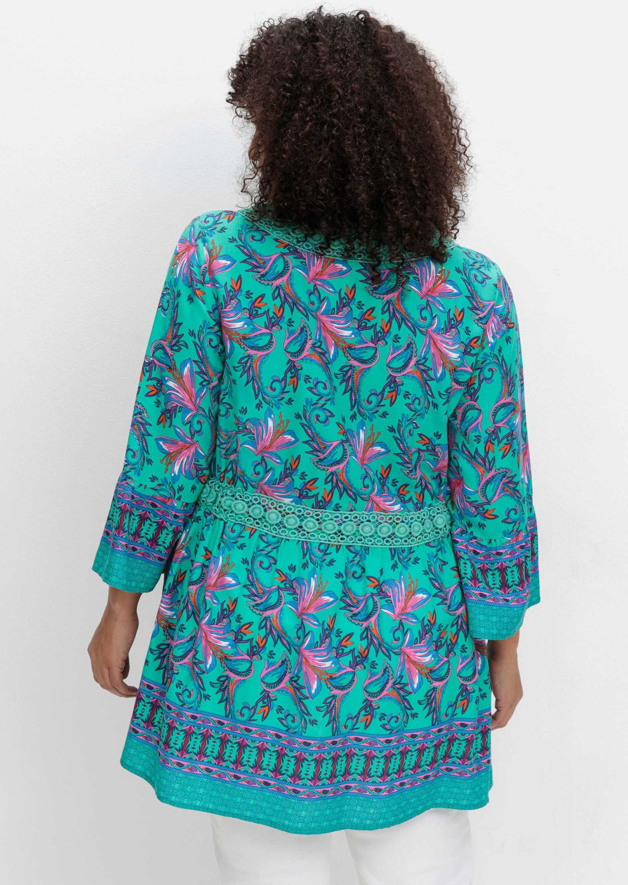 sheego by Joe Browns Klassische Bluse Longbluse 3/4-Arm günstig online kaufen