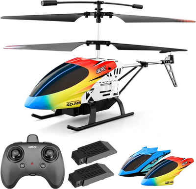 4DRC M5 ferngesteuerter Hubschrauber mit Gyro. Spielzeug-Drohne (2,4 GHz Flugspielzeug mit 3,5 Kanälen, LED-Licht)